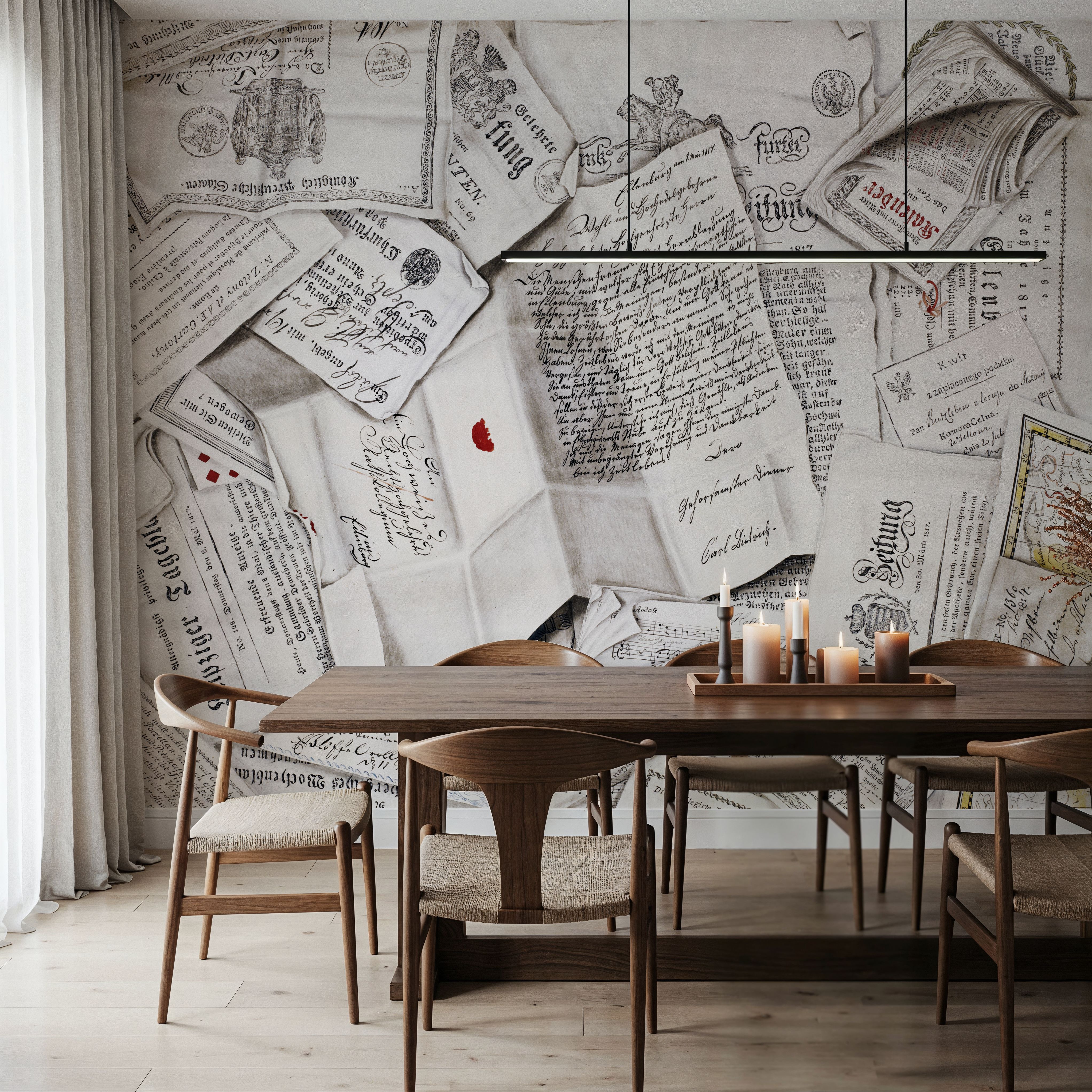 Trompe L'Oeil Handwritten Letter