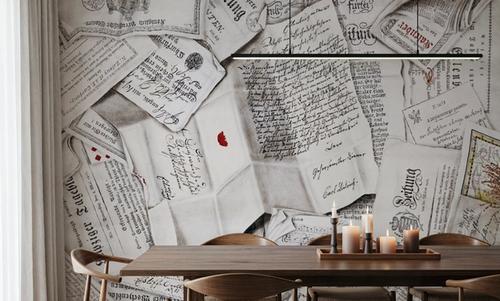 Trompe L'Oeil Handwritten Letter