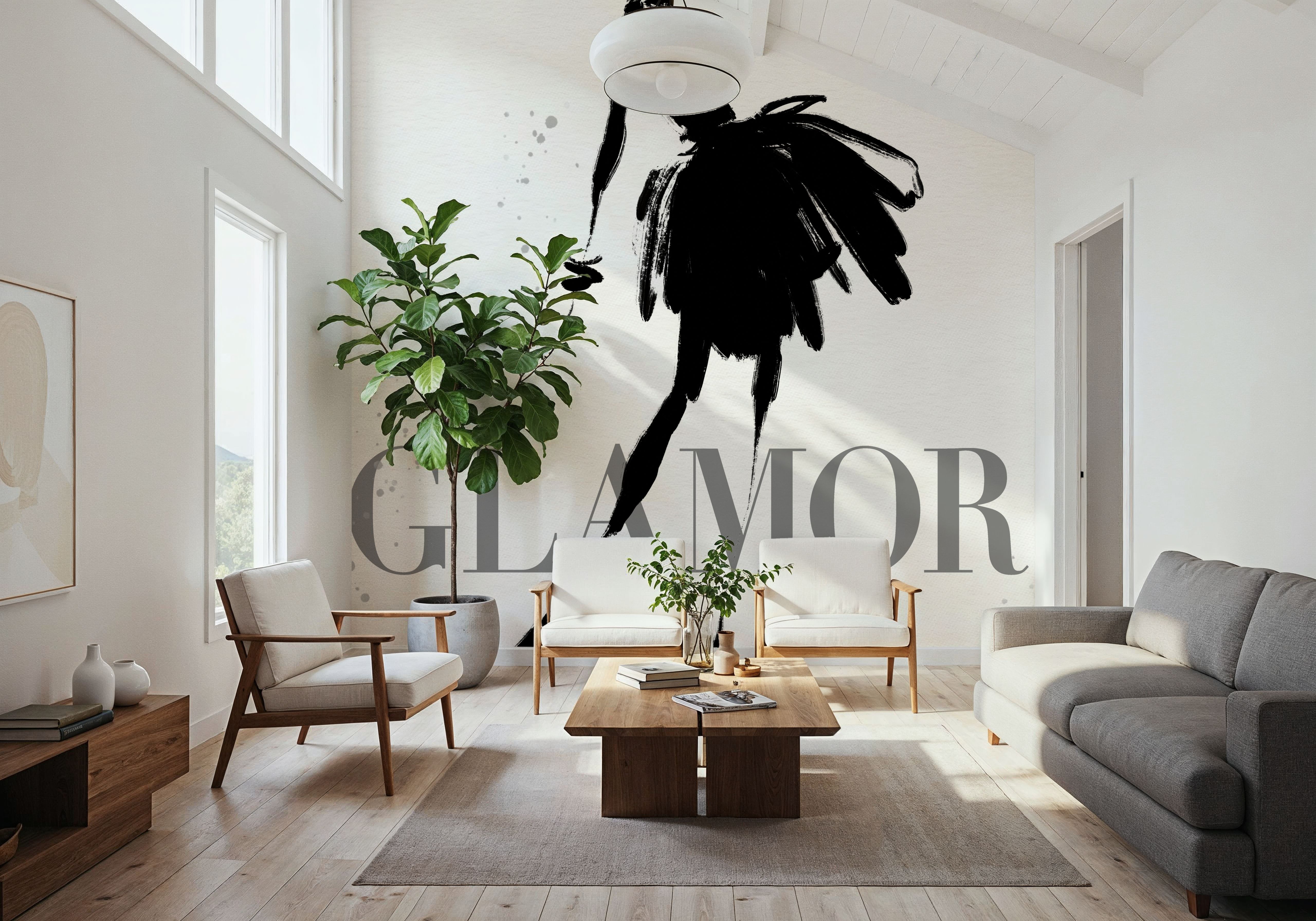 Style Sketches III Glamor, Papel pintado