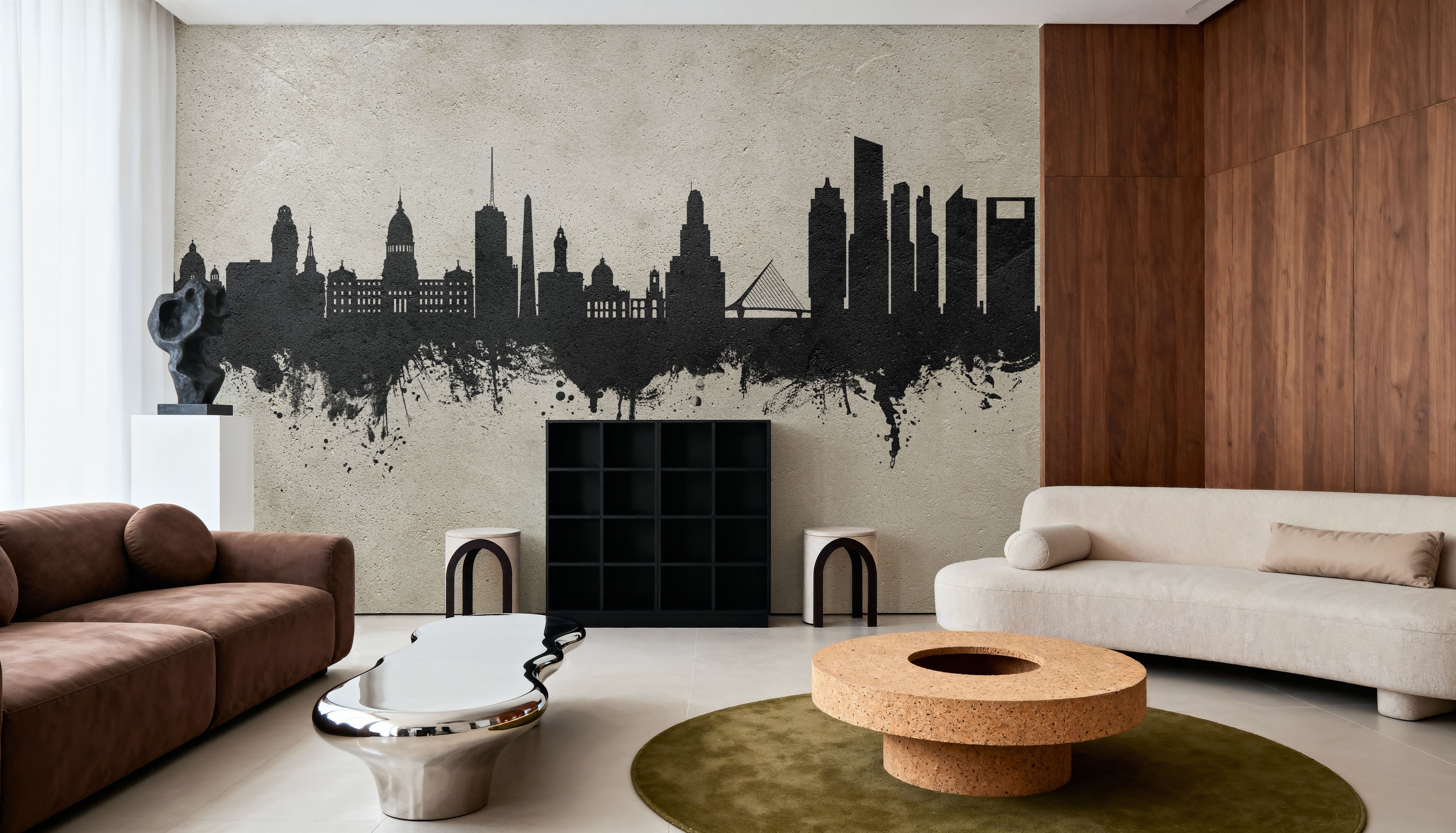 Buenos Aires Argentina Skyline Concrete