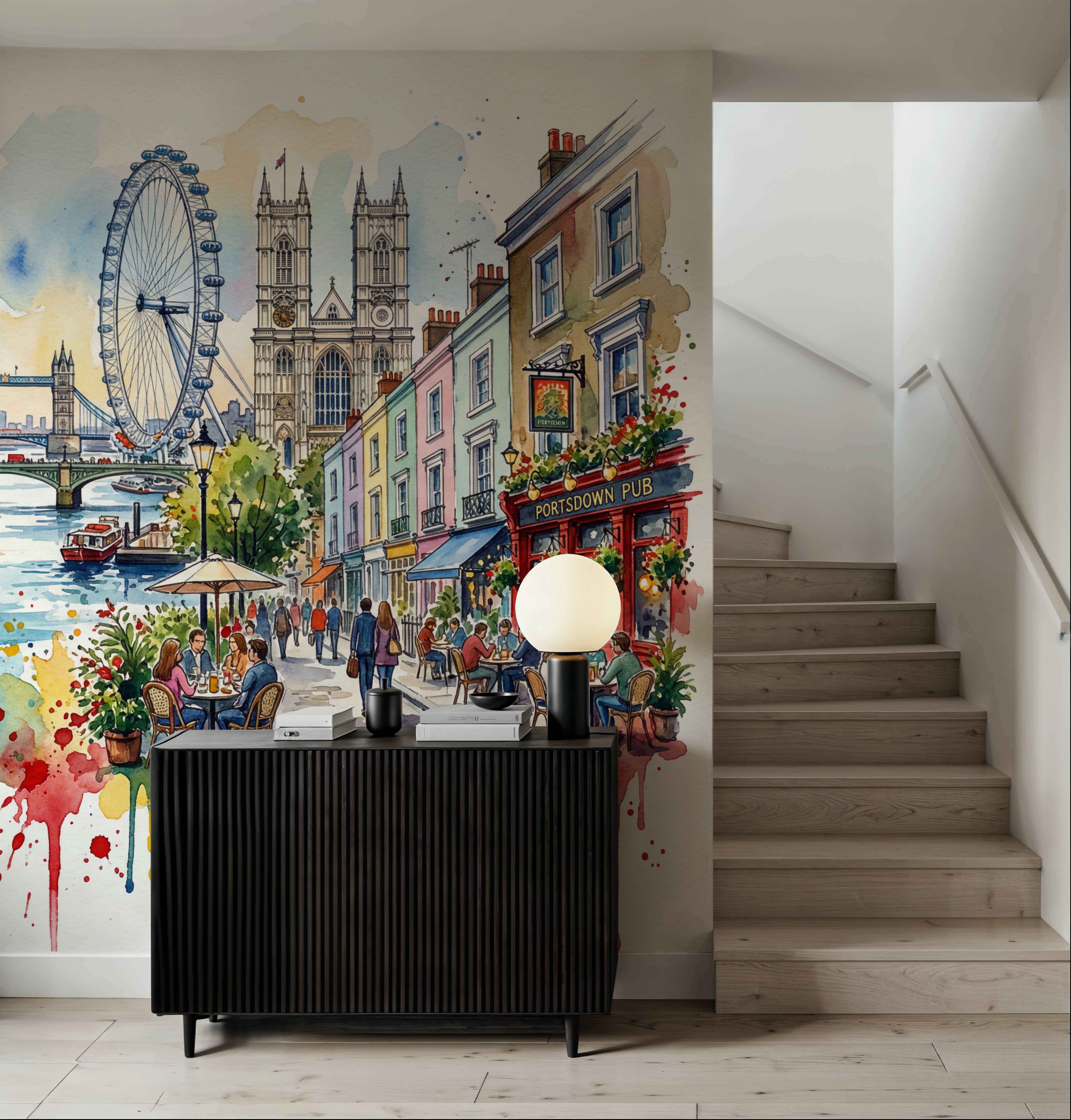 London - Watercolor City Series