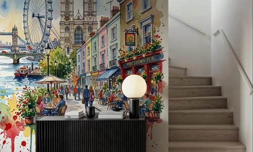 London - Watercolor City Series