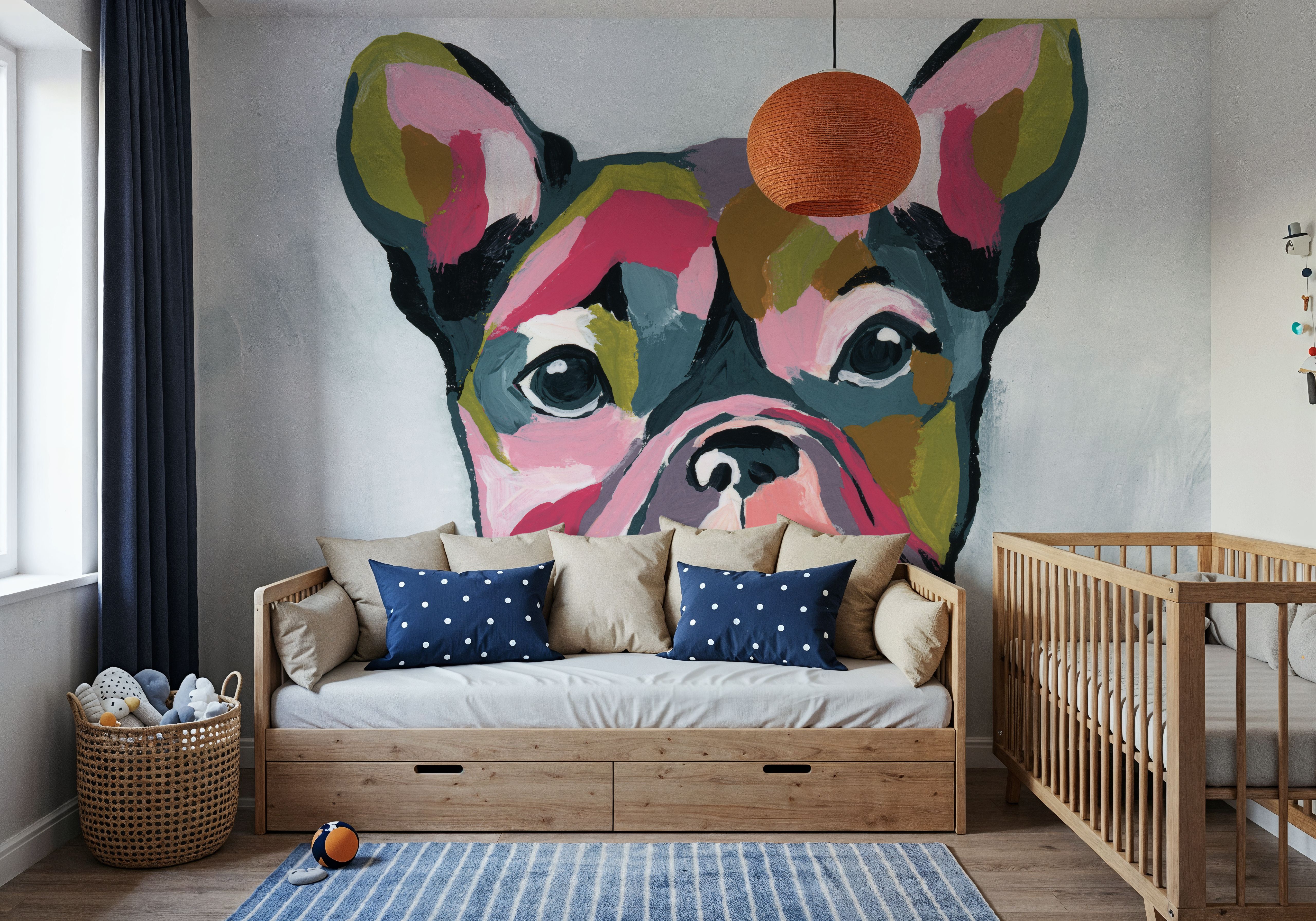 Abstract French Bulldog