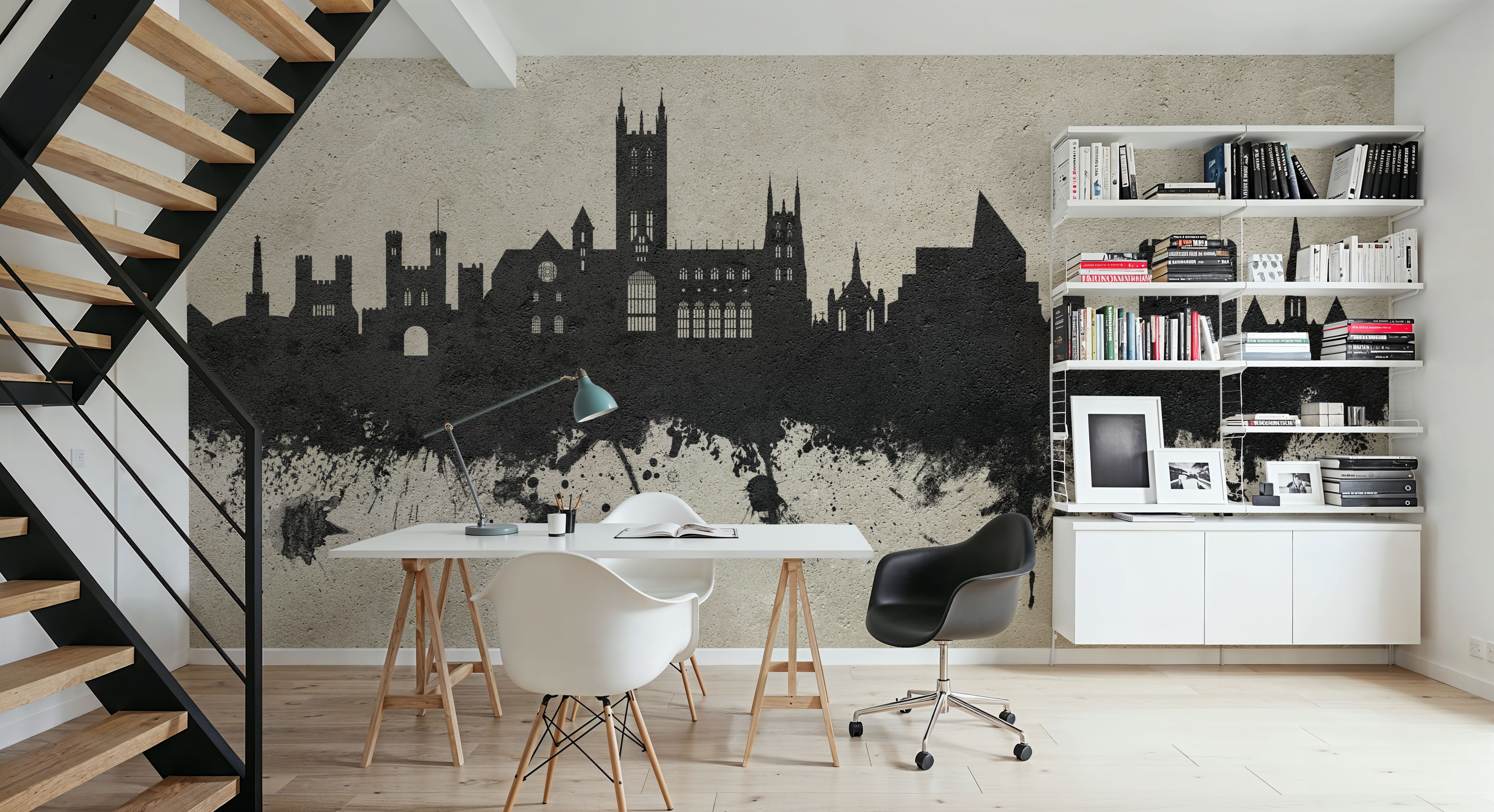 Canterbury England Skyline Concrete