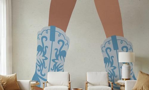 Cowgirly I Blue