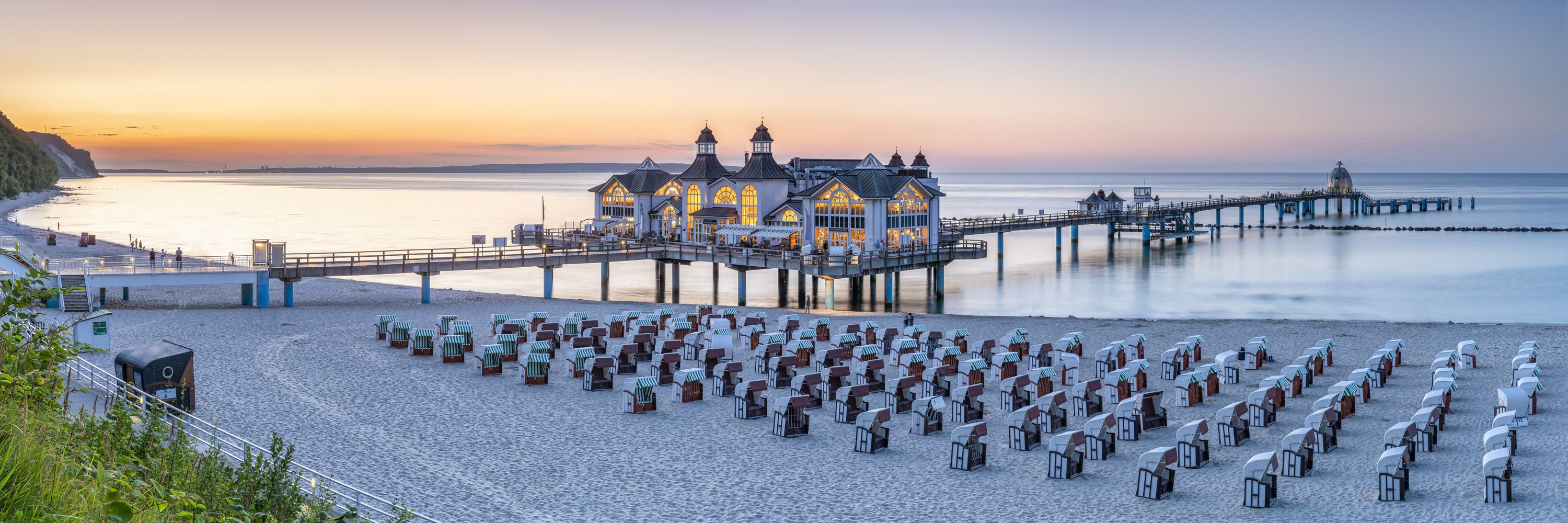 Sellin Pier Sunset