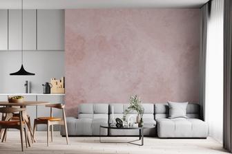 Subtle Plaster Wall, Soft Pink