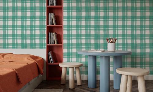 Summer Plaid Turqouise