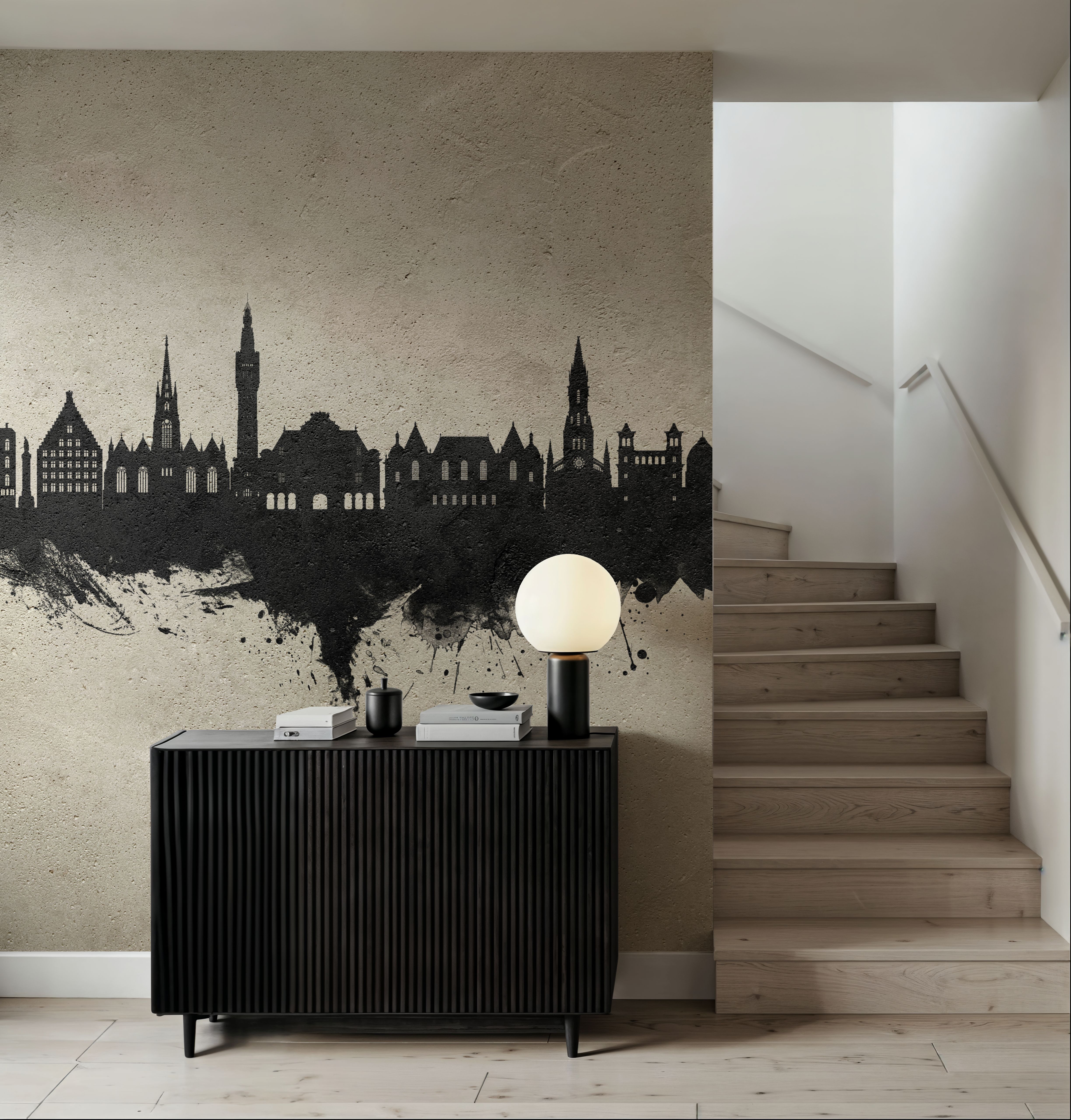 Lille France Skyline Concrete