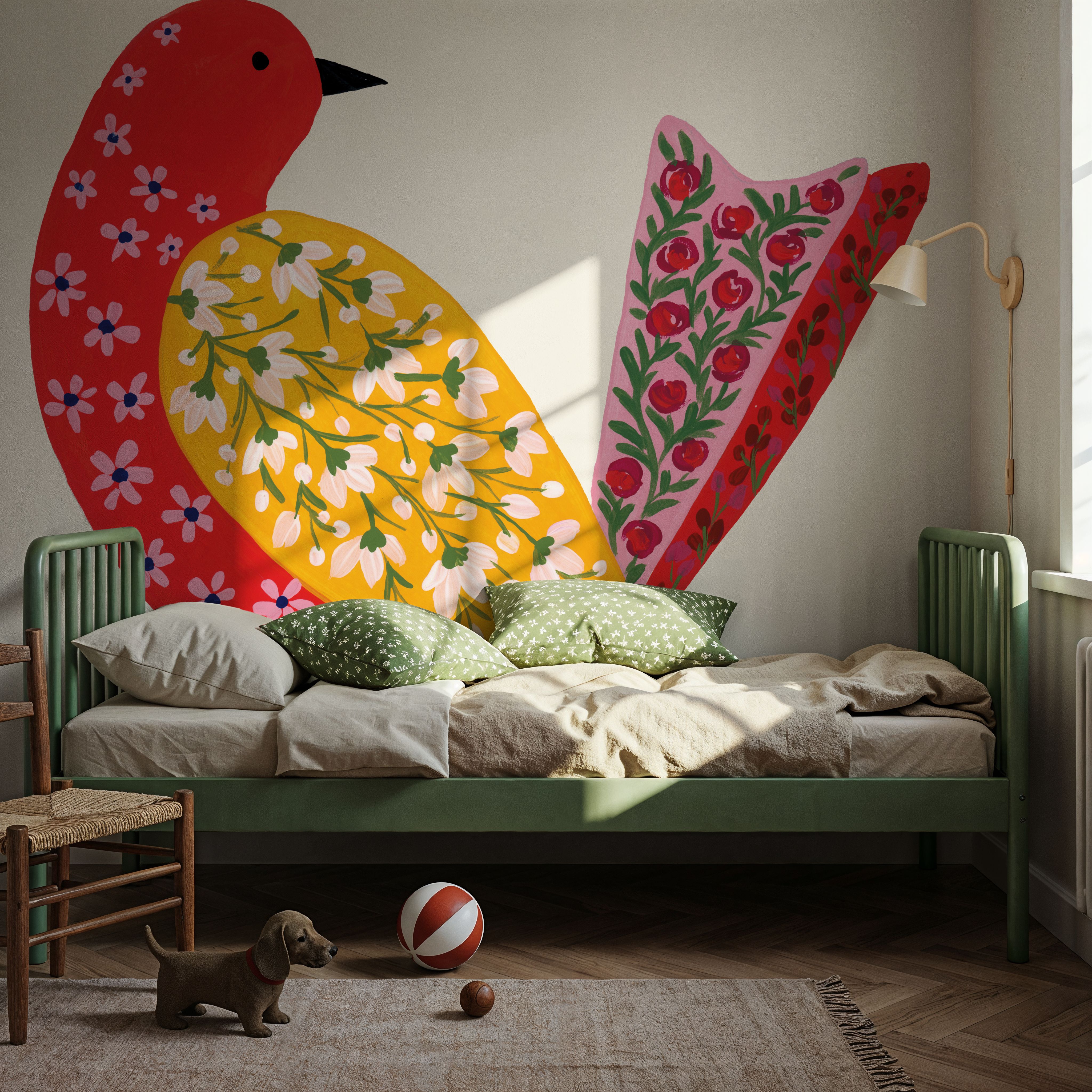 Blooming Bird I