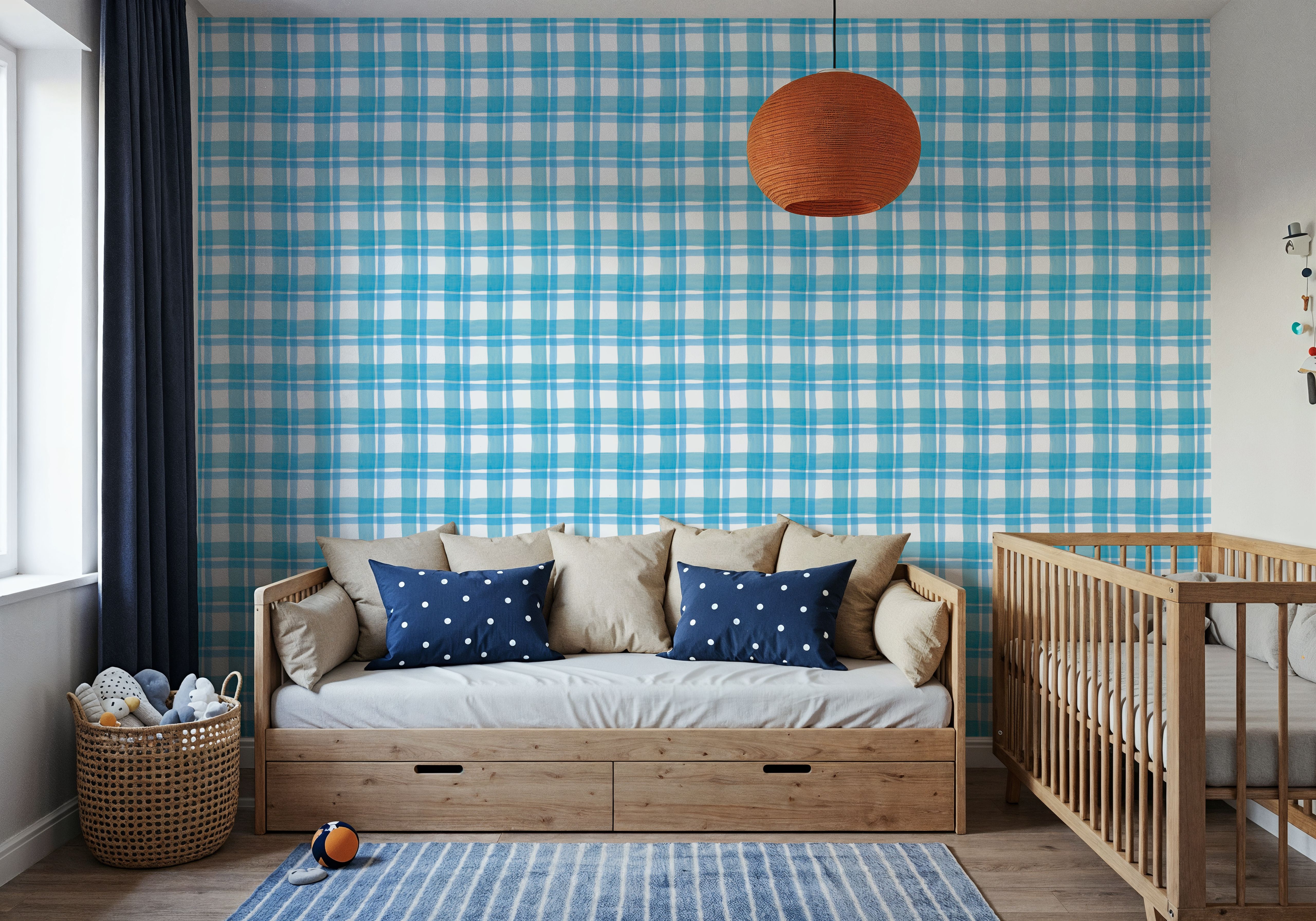 Summer Plaid Blue