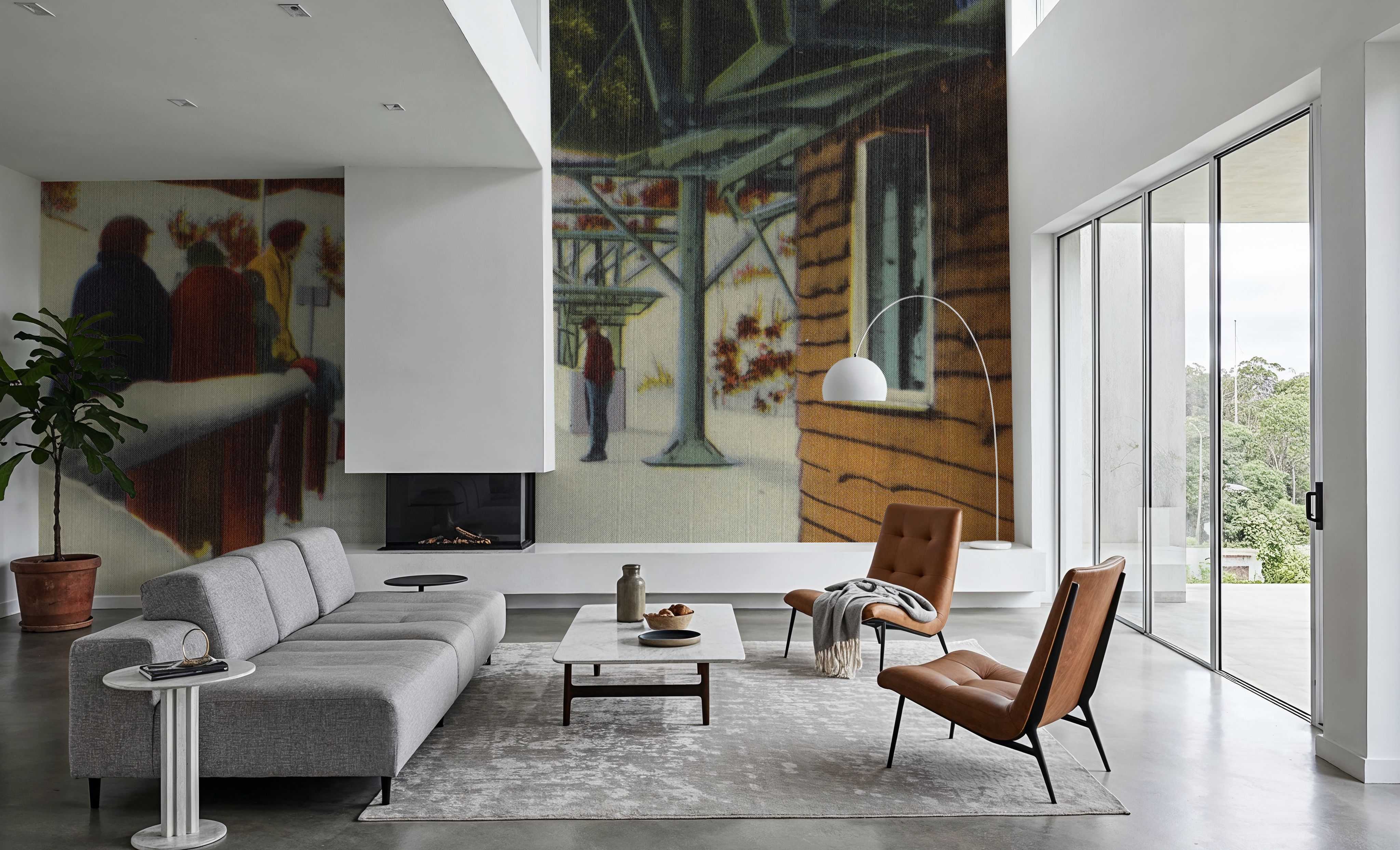 Greetings from Smuggler's Notch - Screenprint Postcard