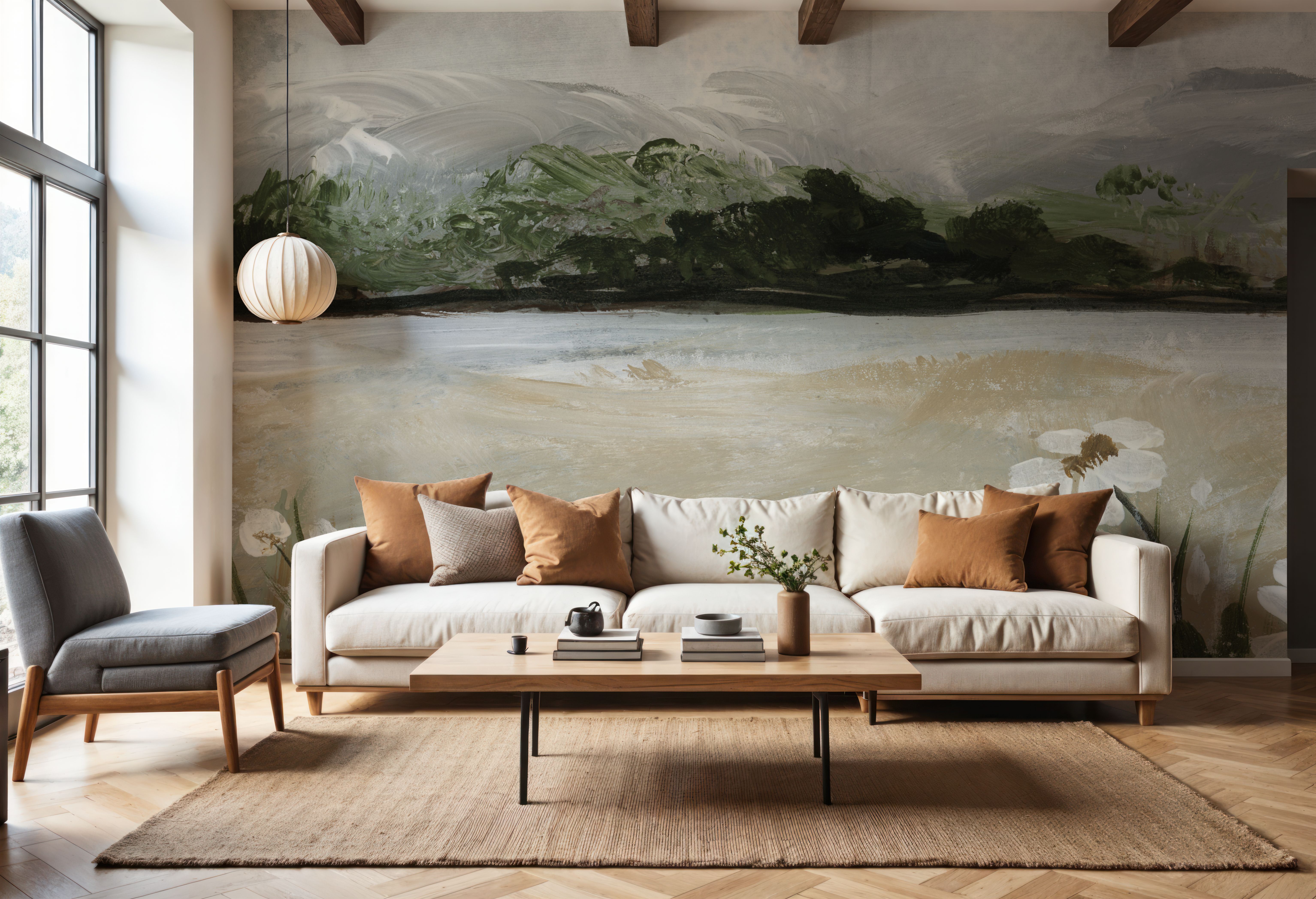 Wildflowers Among the Landscape