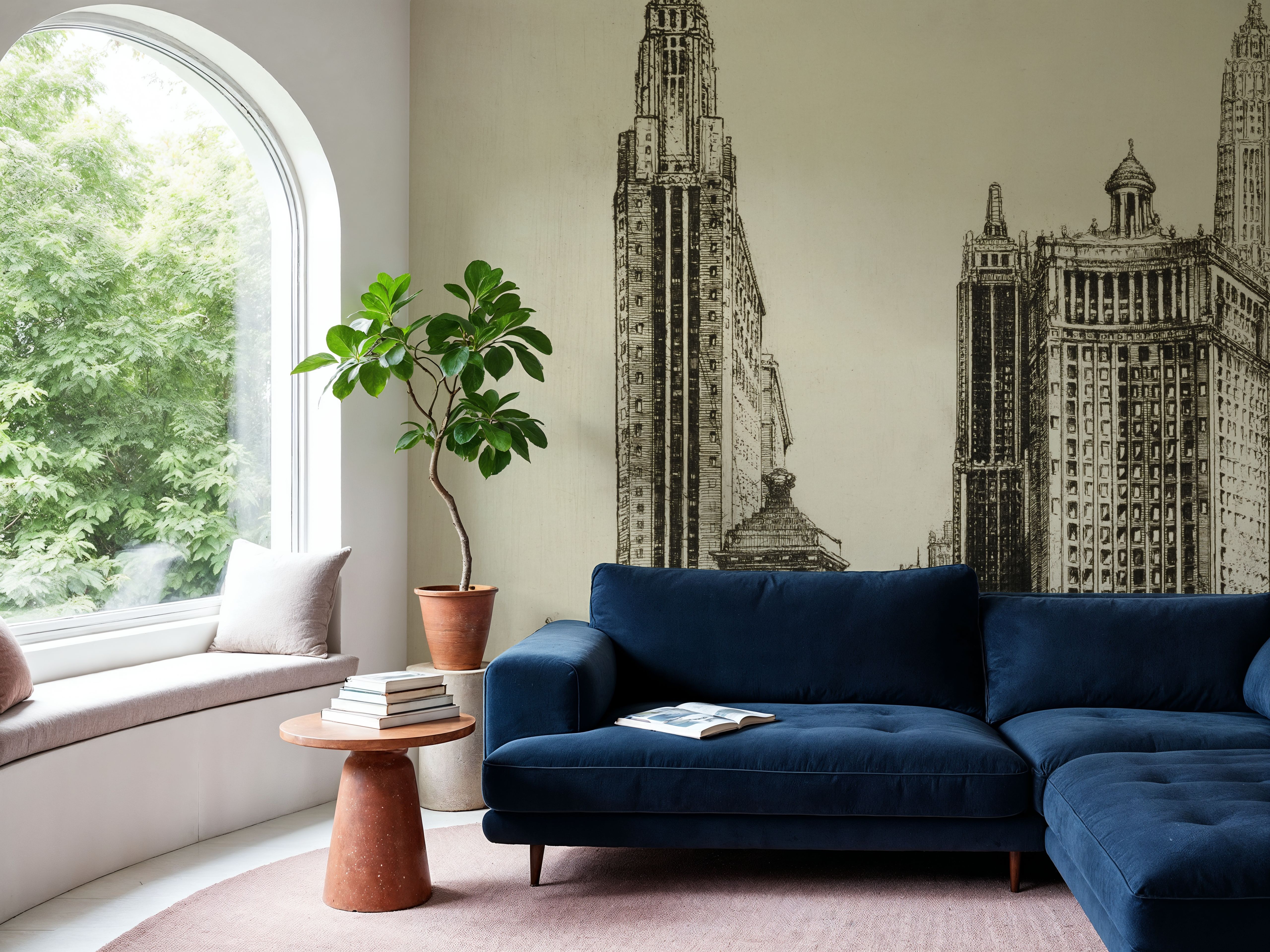 Chicago, the Gateway Illustration