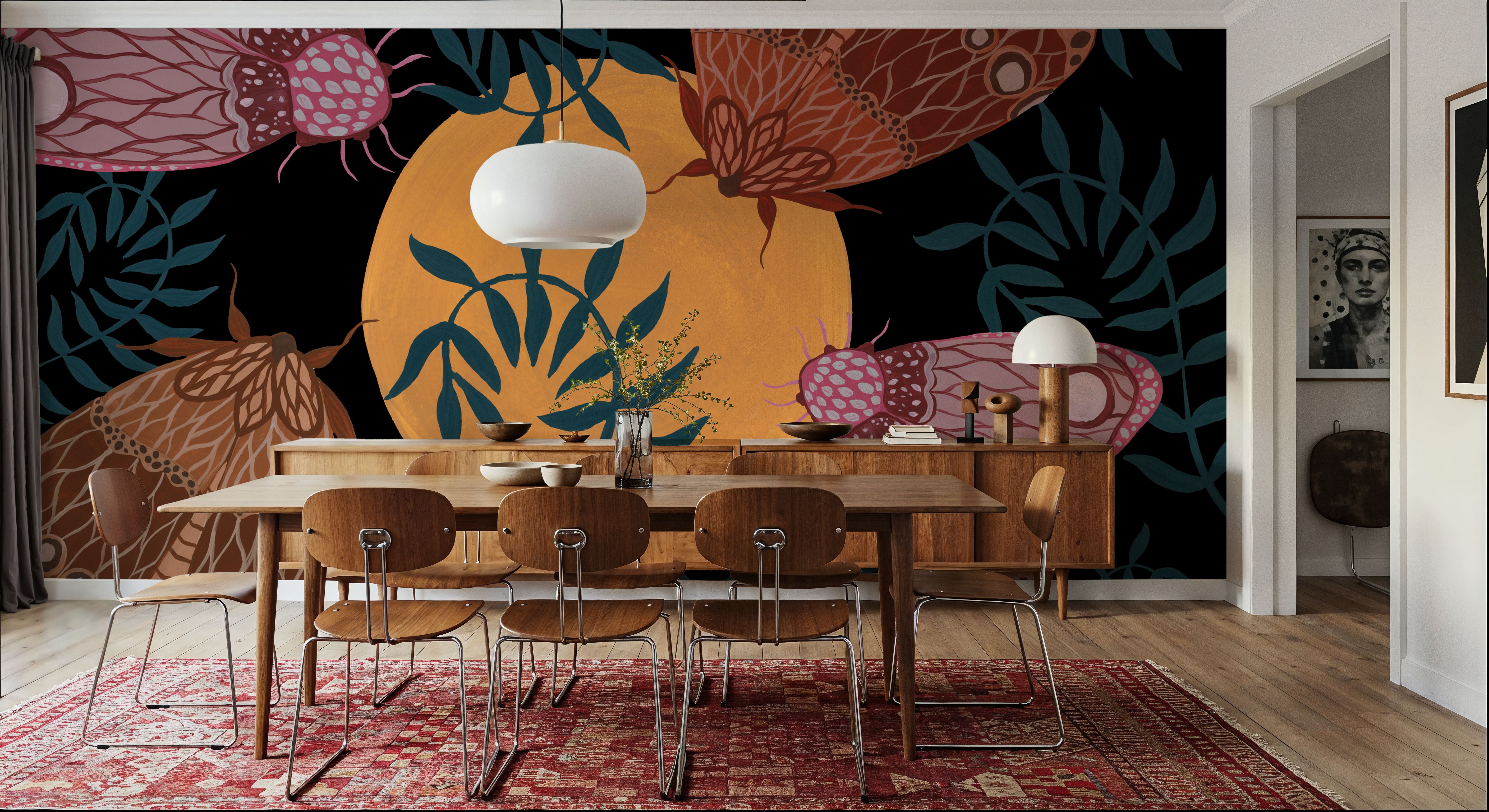 Moon Moth II, Wallpaper