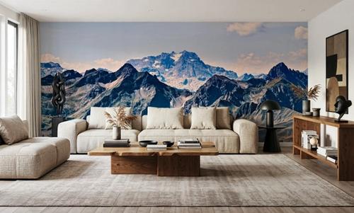 Vintage Look Mountain Top