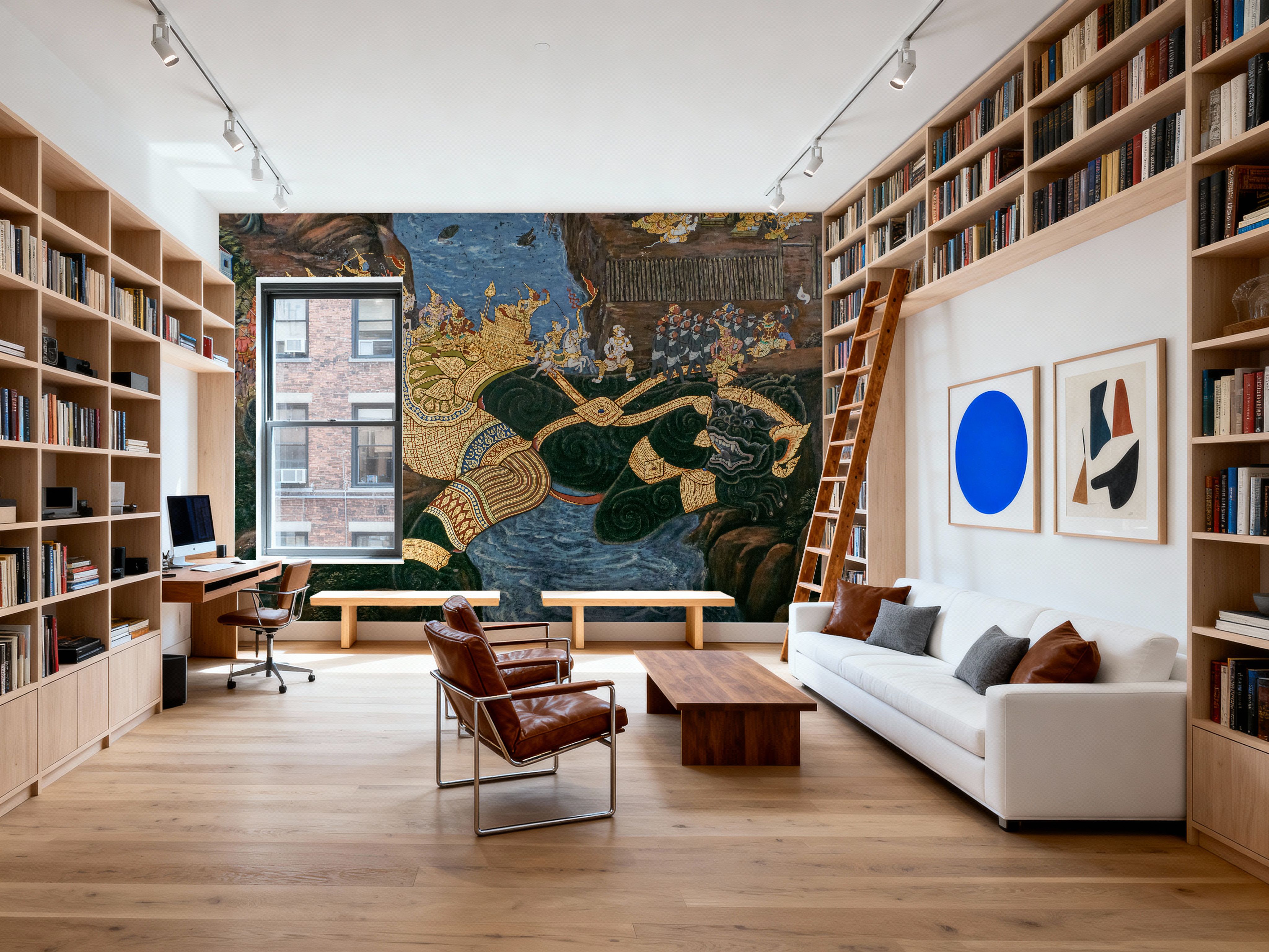 Hanuman, Thai Painting