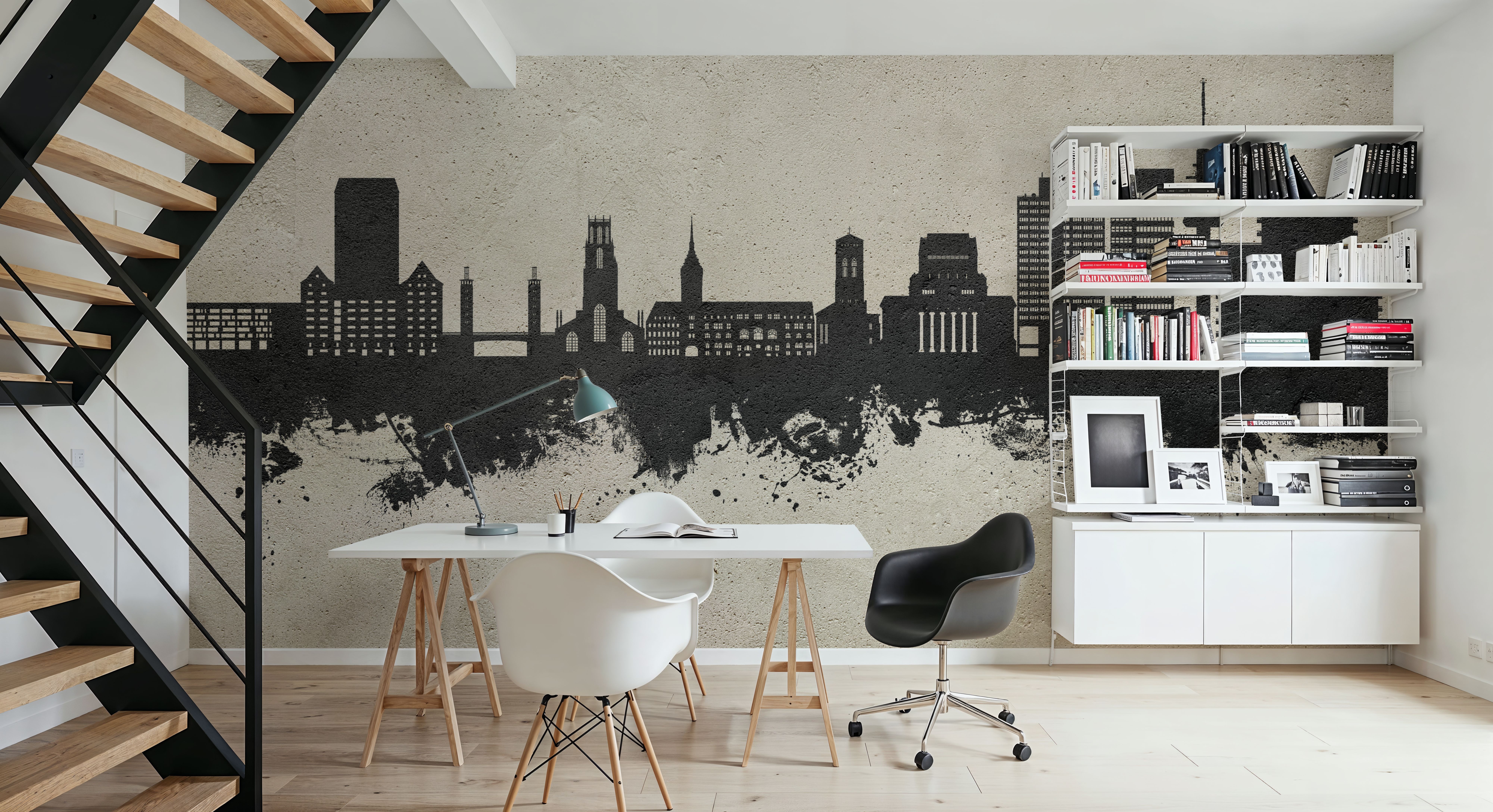 Duisburg Germany Skyline Concrete