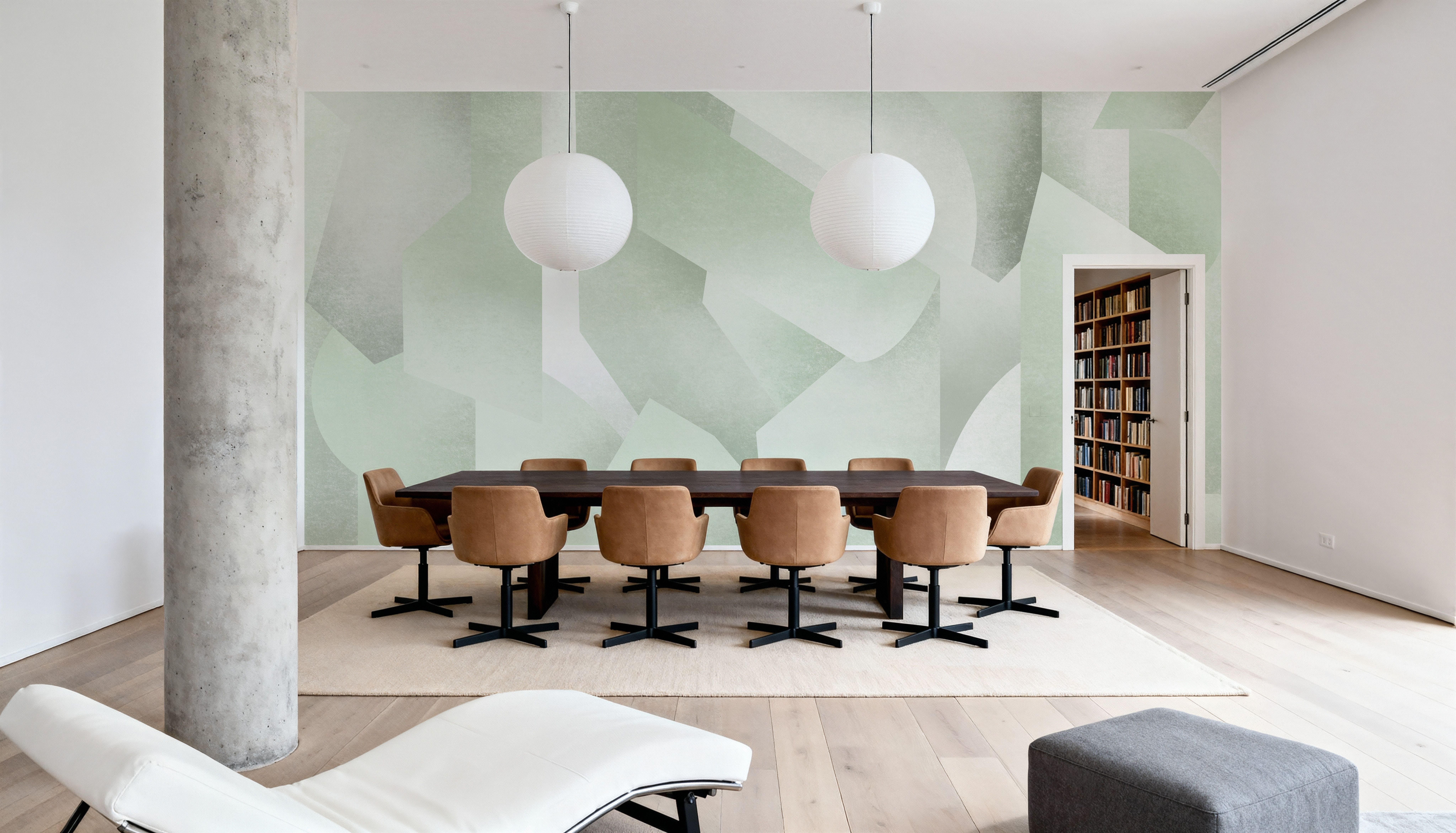 Chalky Geometrica, Laurel Green