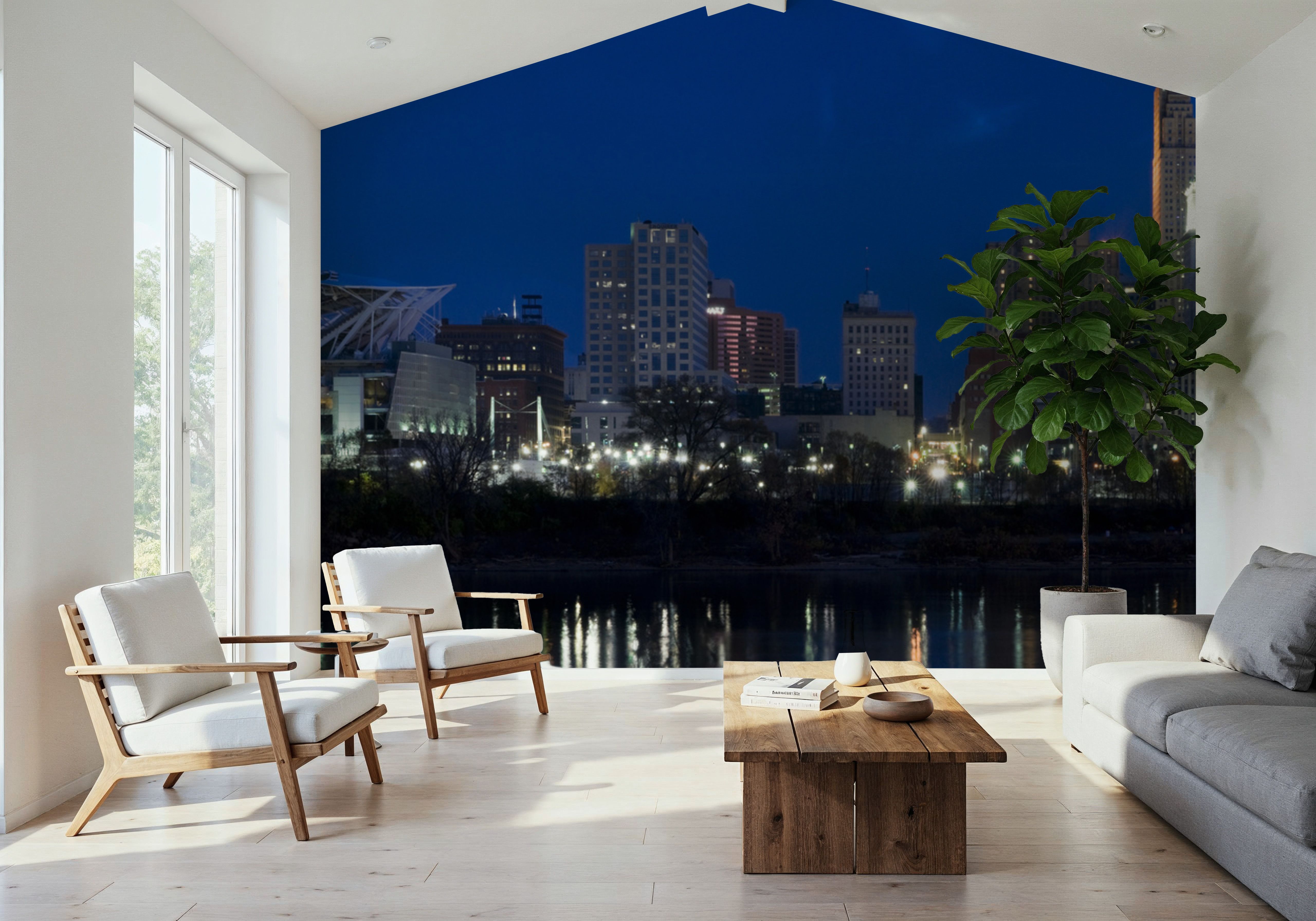 Luminous Skyline, Wallpaper