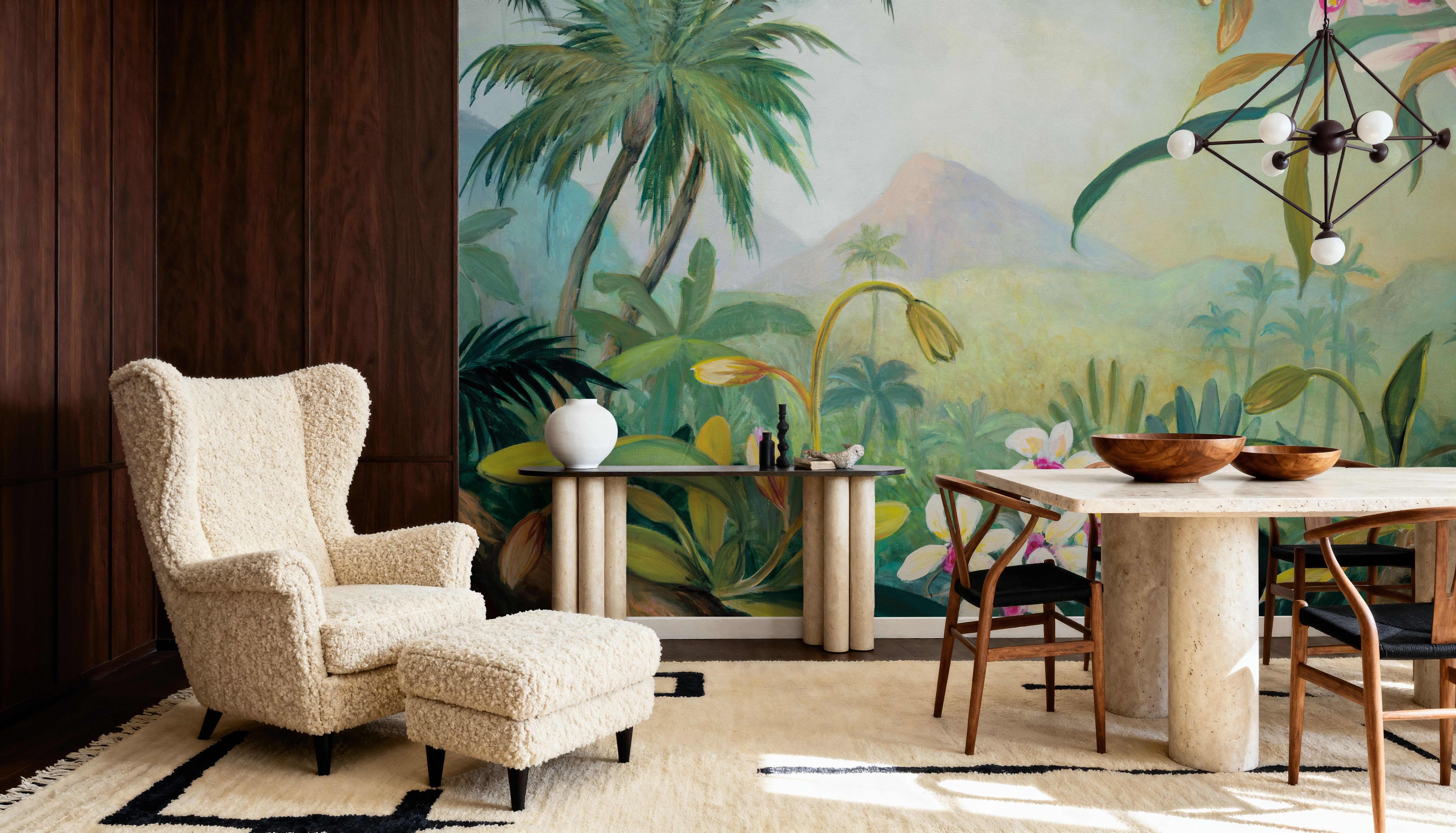 Lush Lush Lush, Papier peint