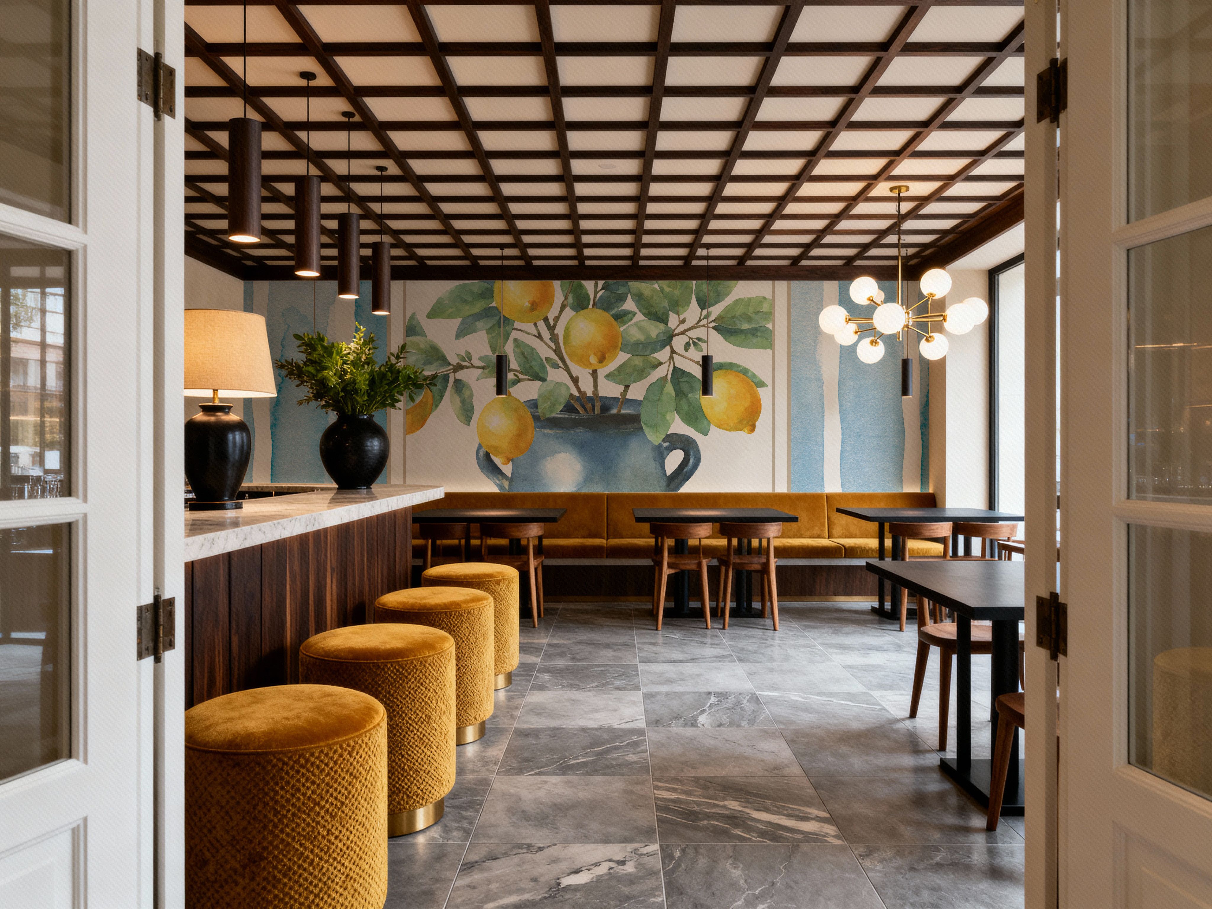 Le Citron II, Wallpaper