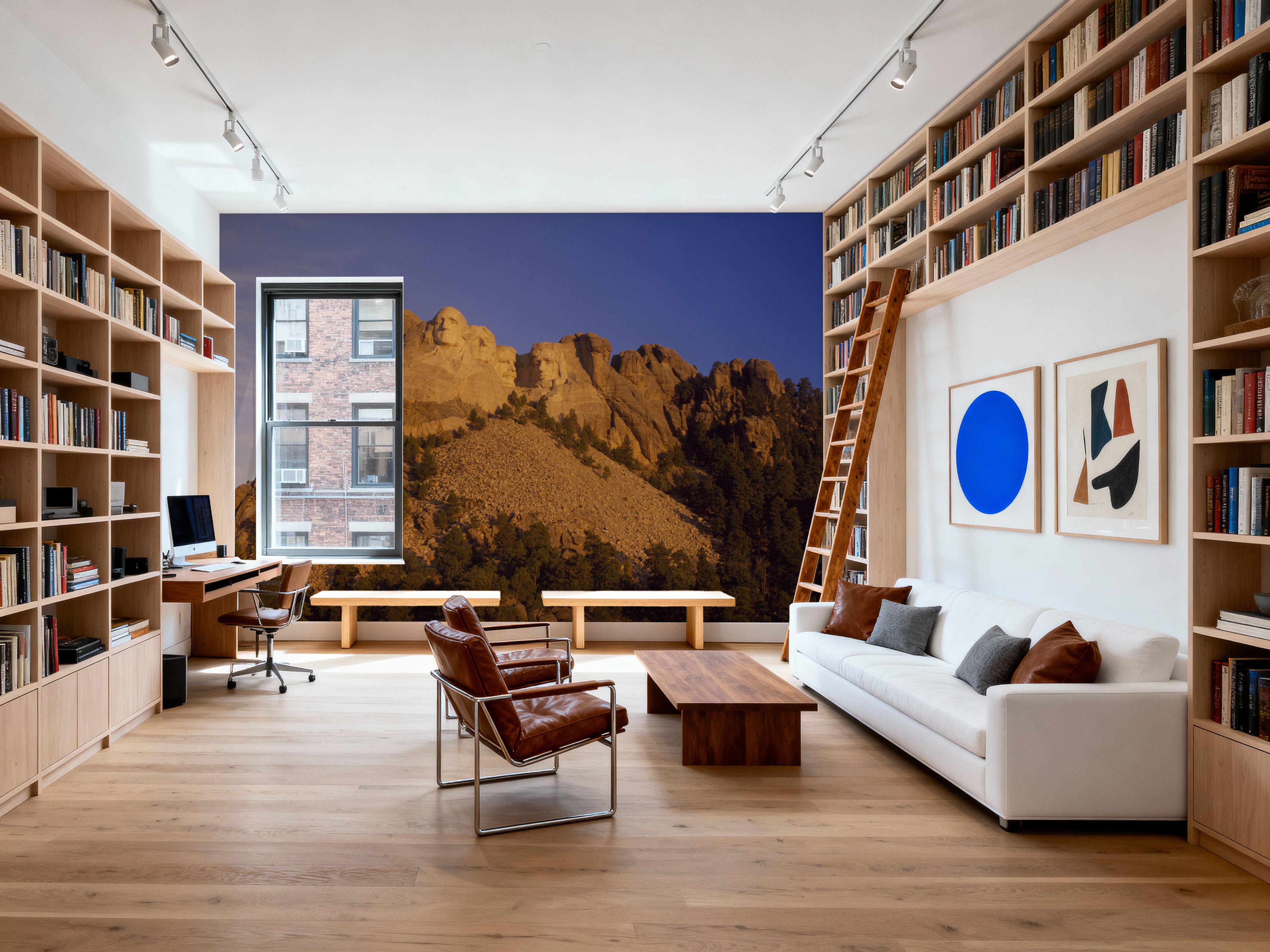 Low Angle Mount Rushmore