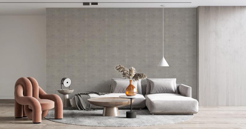 Country Wood Grey wallpaper 100% PVC-free and non-toxic