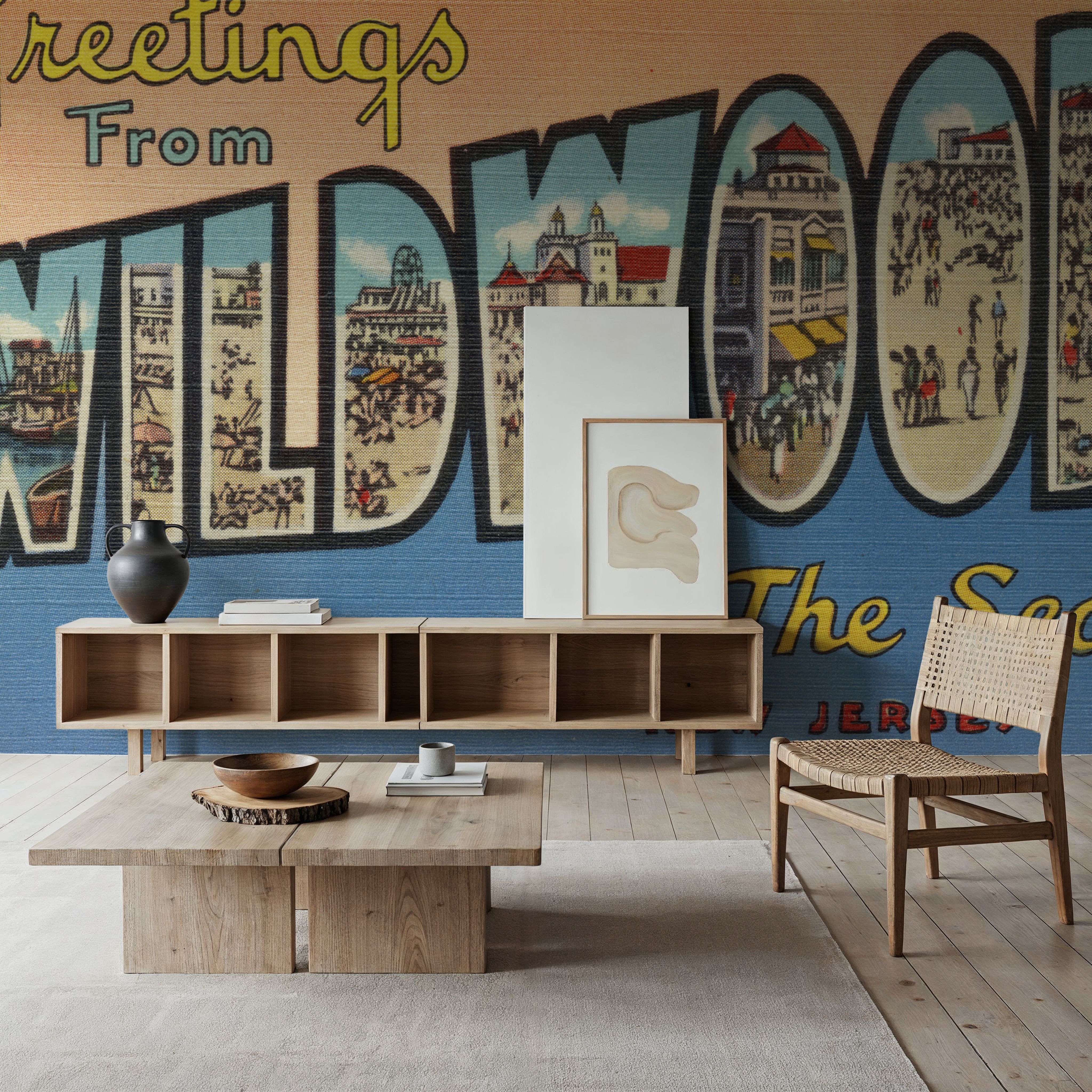 Greetings from Wildwood - Screenprint Postcard