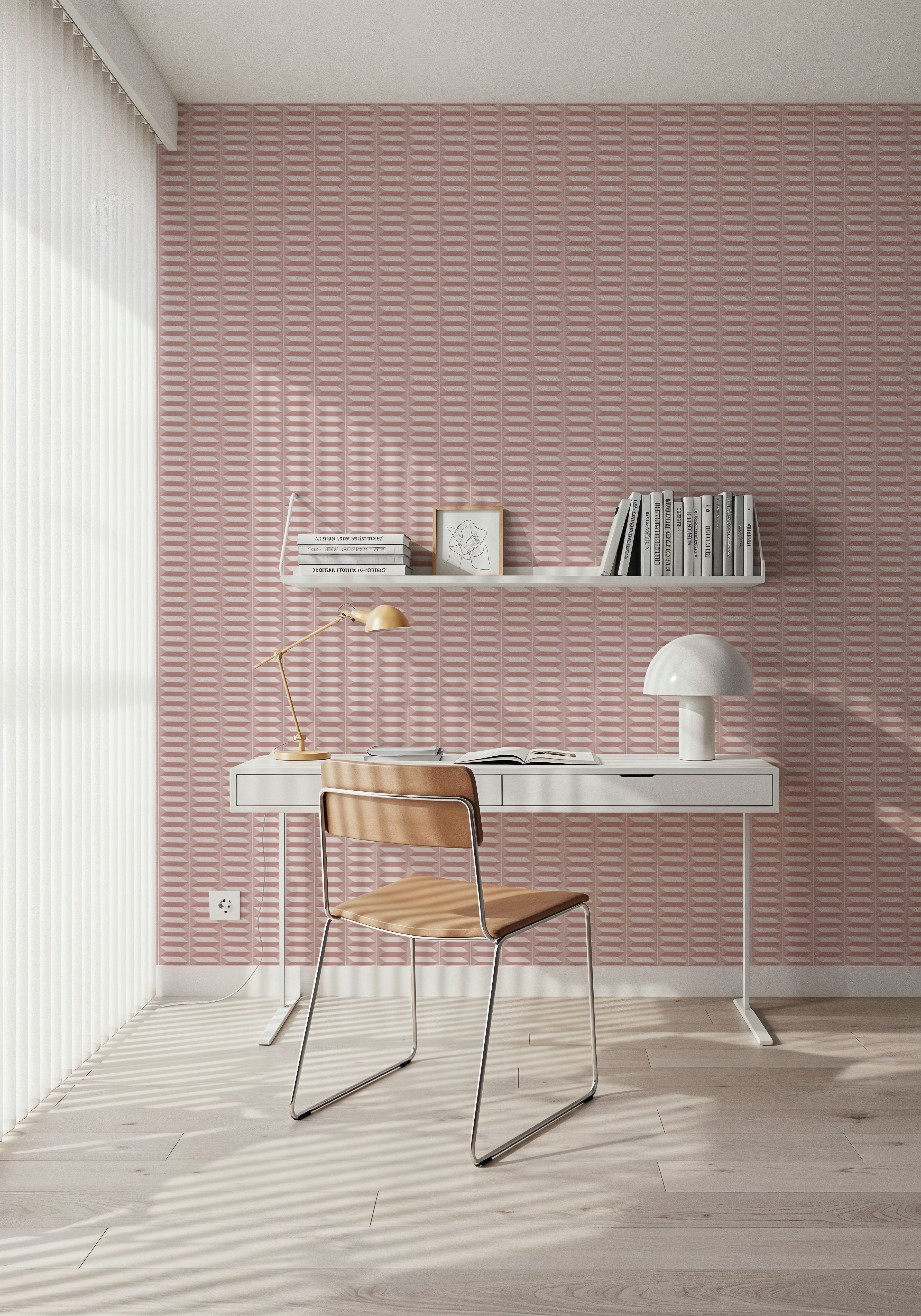 Accordion, Rose Petal Pink