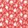 Country Flowery Red