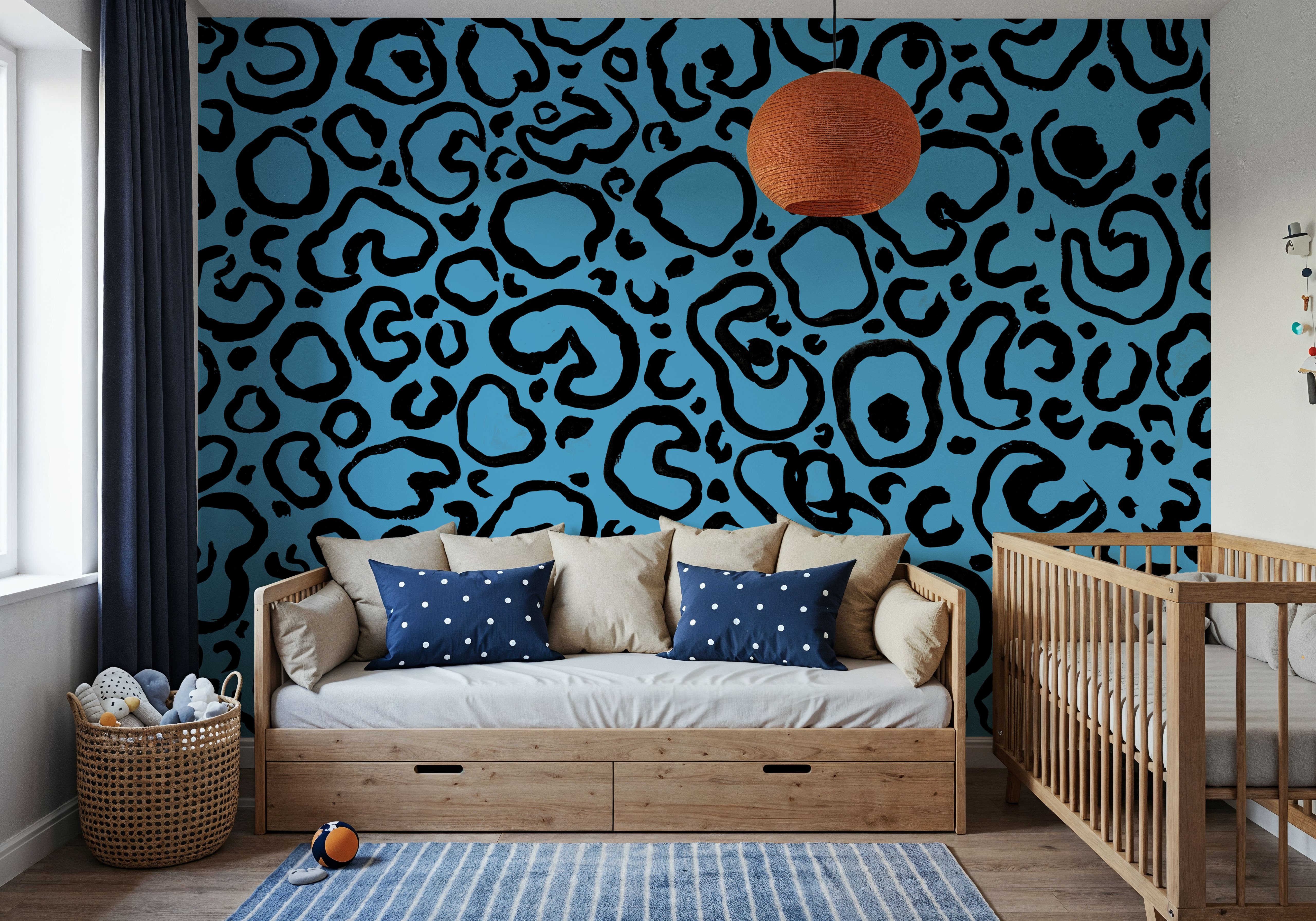 Animal Print IV Blue