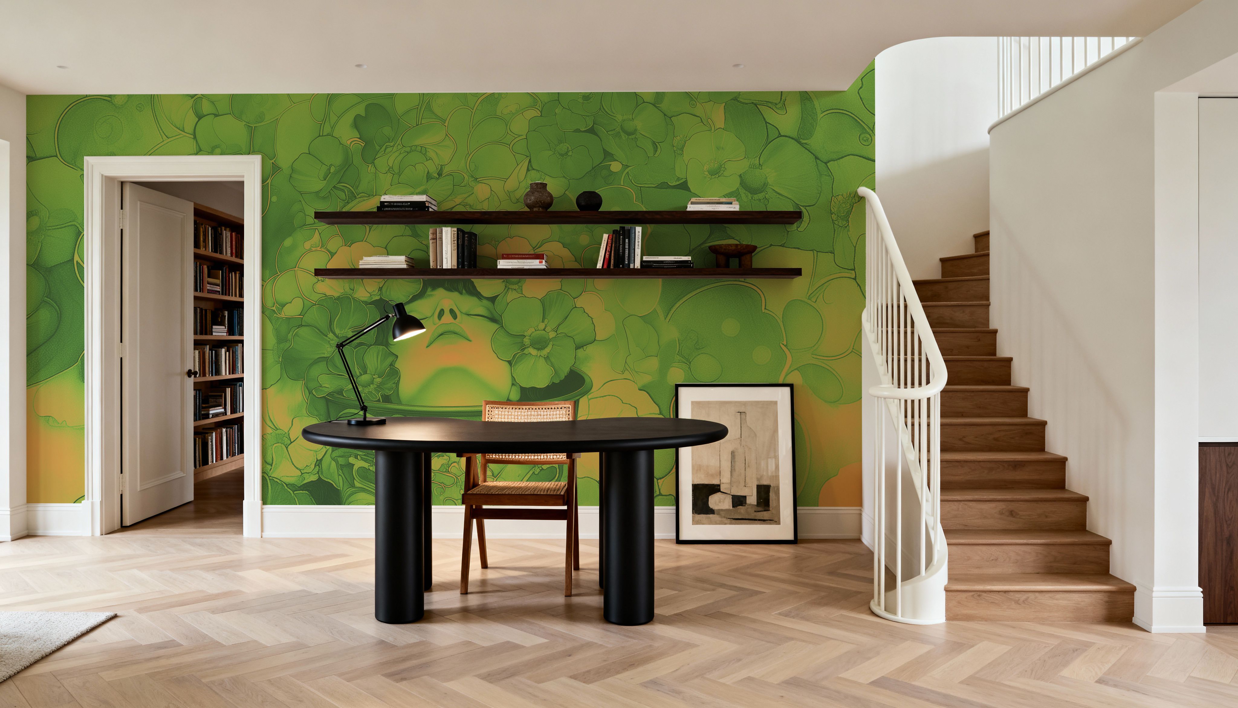 The Bucket of List Green Orange