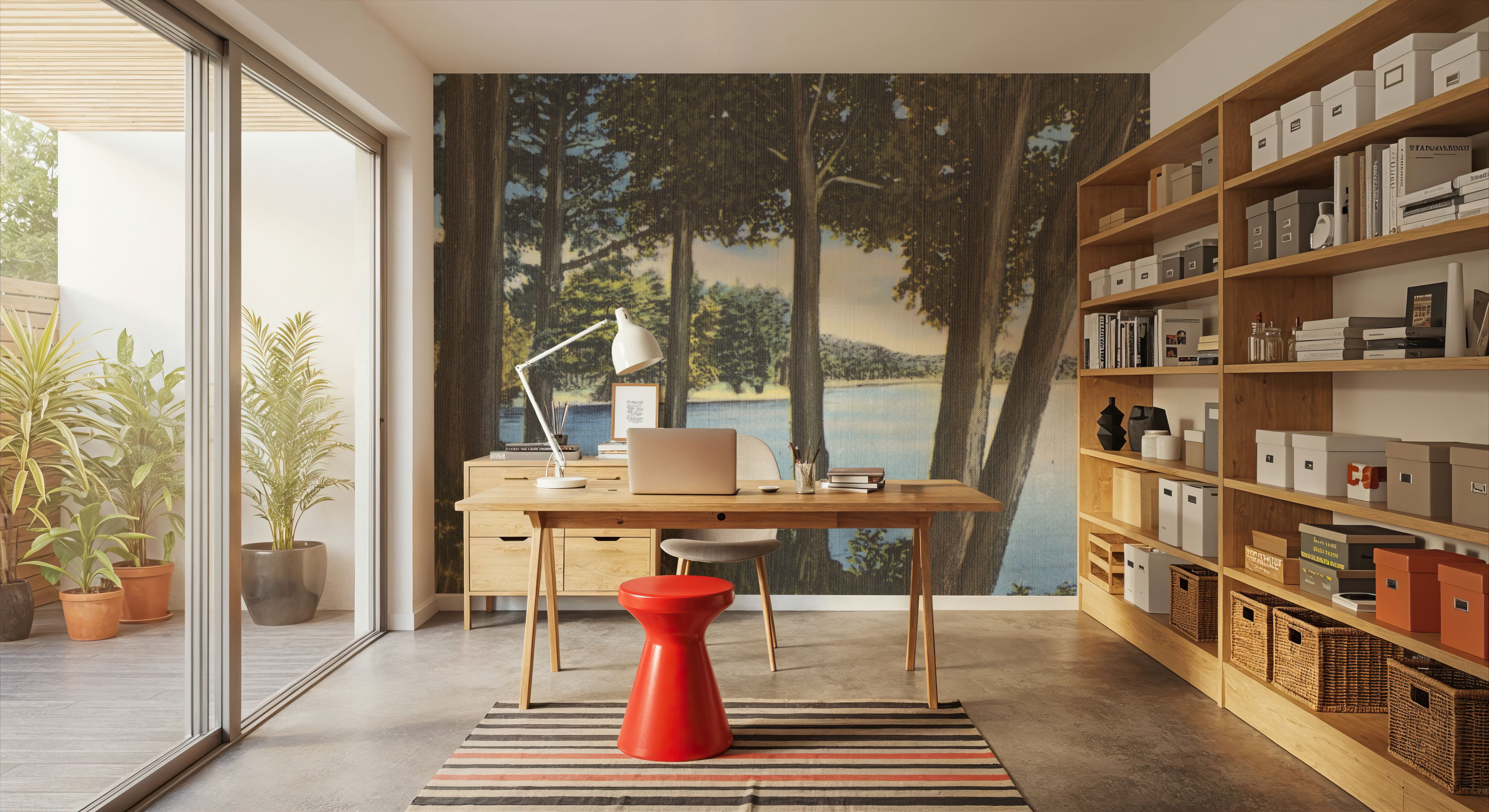 Take a Hike - Screenprint Postcard