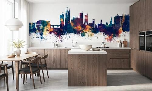 Derby England Skyline Blue & Bronze