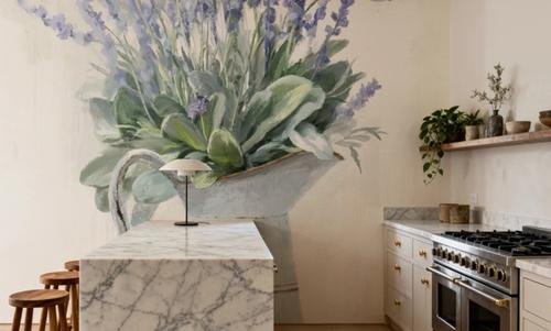 Soft Farmhouse Flowers I