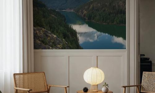 Diablo Lake and Colonial Peak