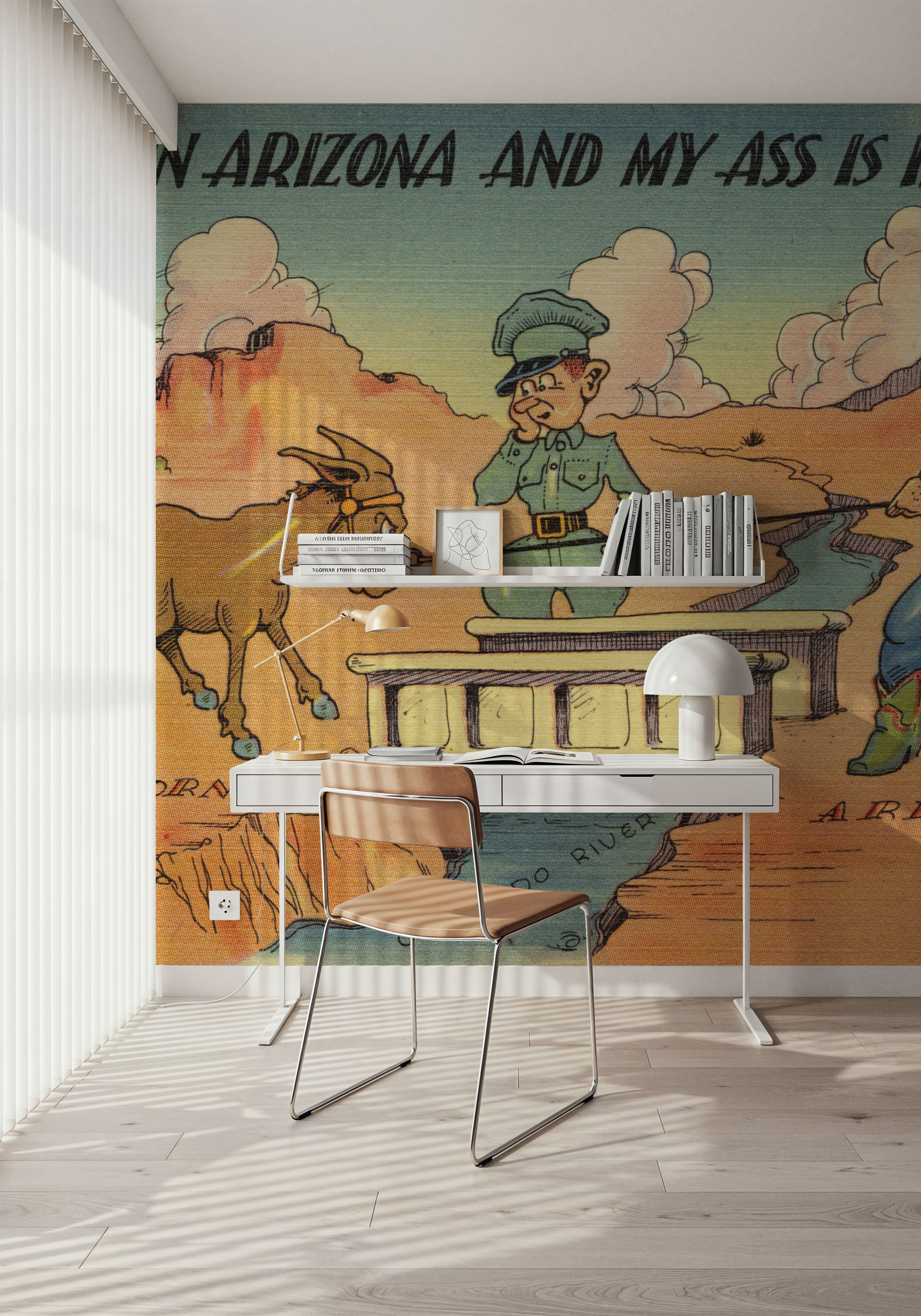 Greetings from the Donkey - Screenprint Postcard