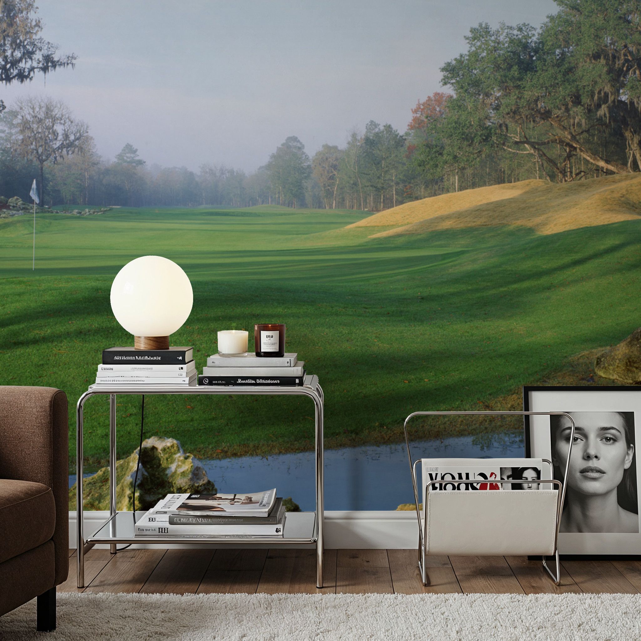 Misty Fairway Serenity