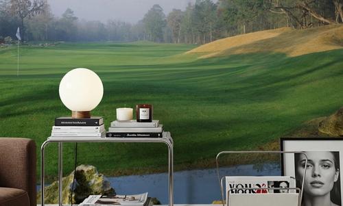 Misty Fairway Serenity