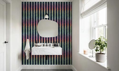 Mystical Neon Stripes