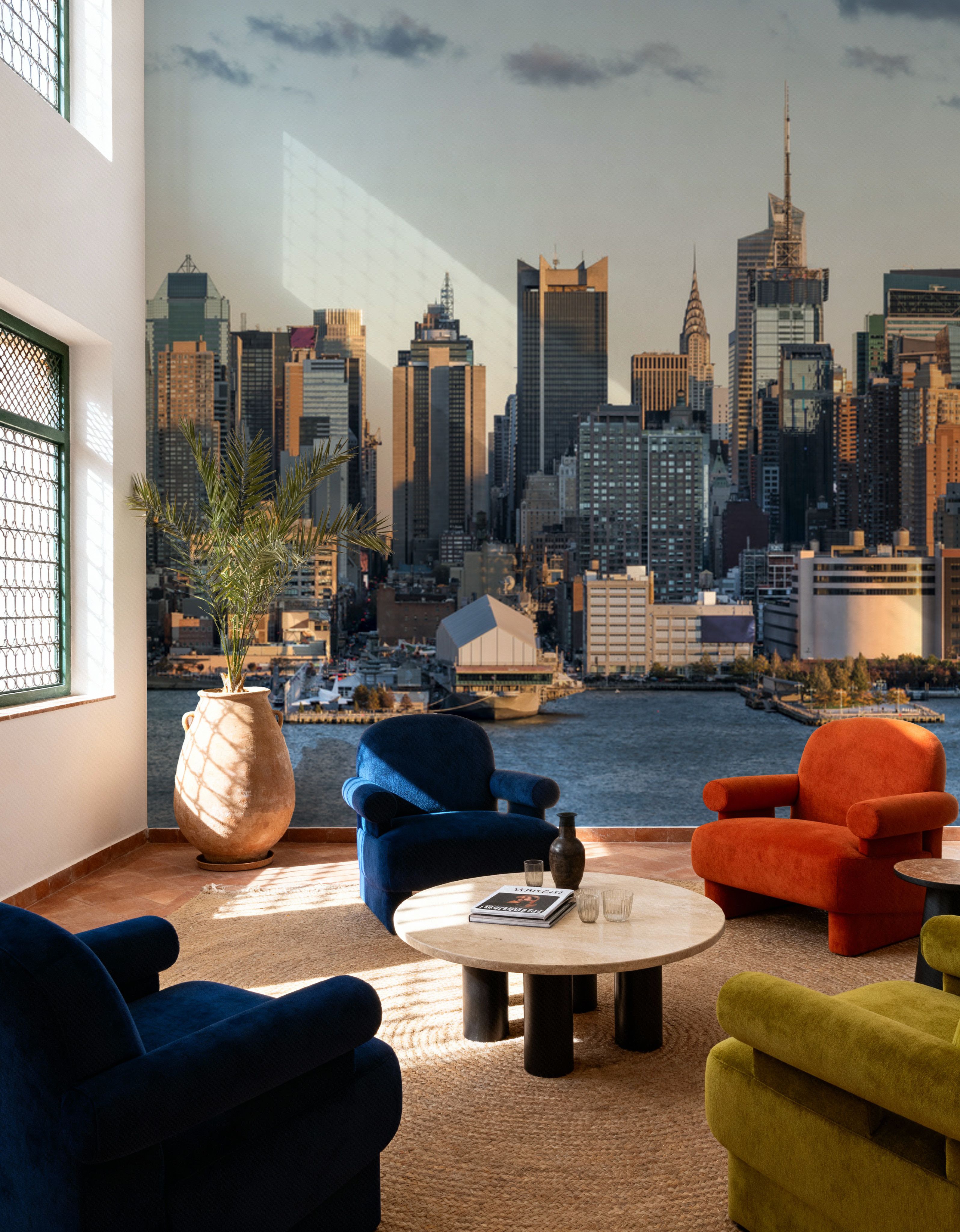 Manhattan along the Hudson