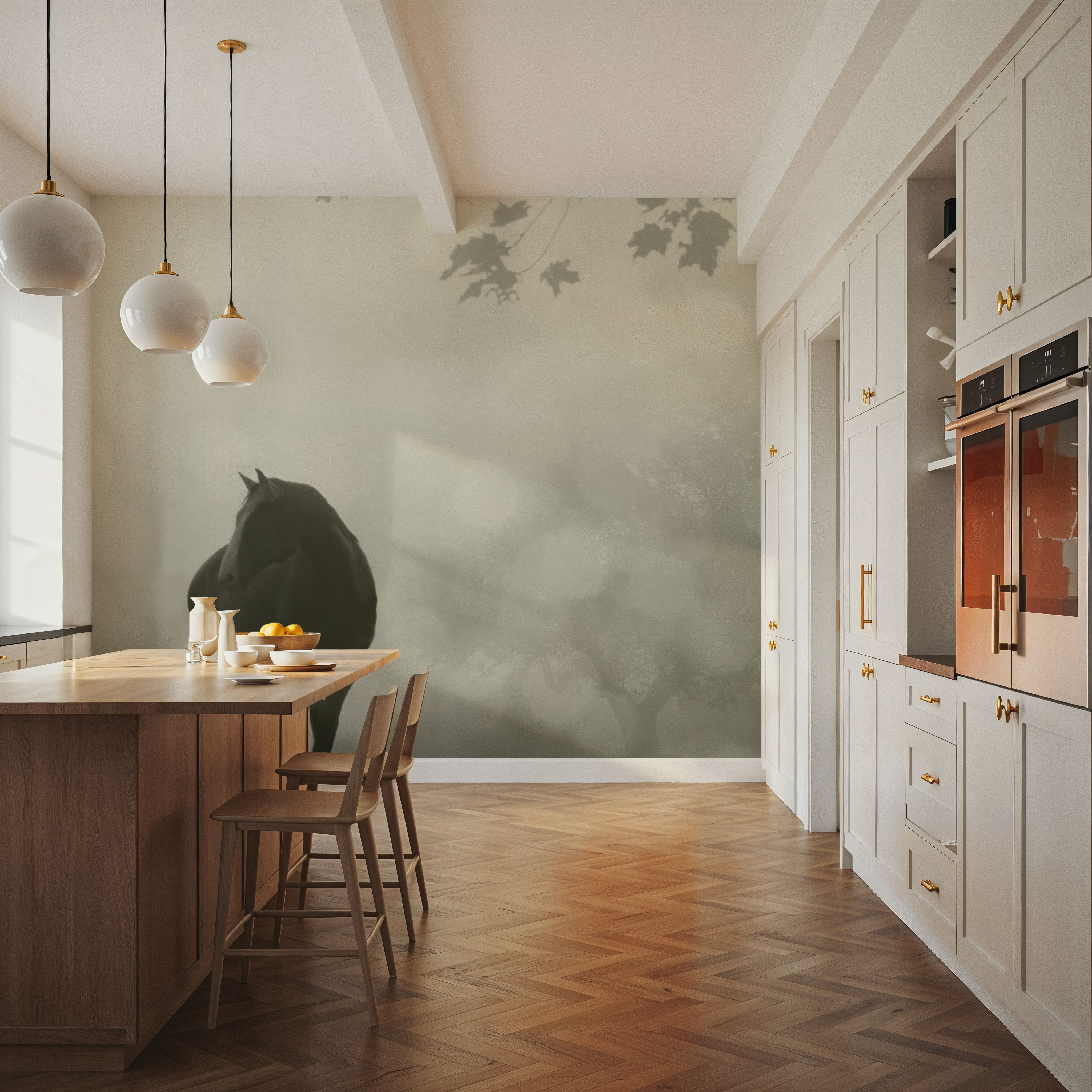 Morning Meadow Horses III