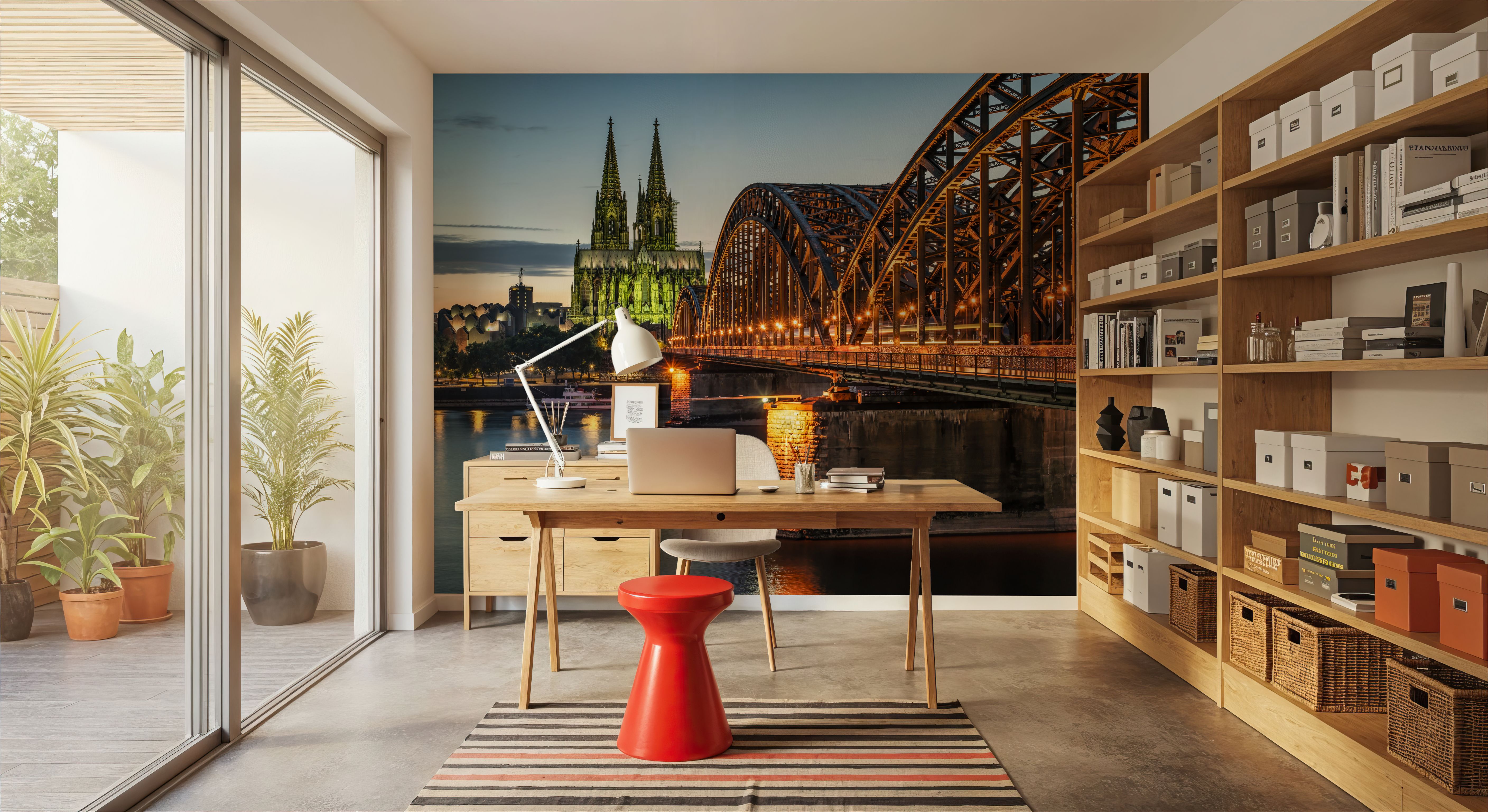 Hohenzollern Bridge at Night