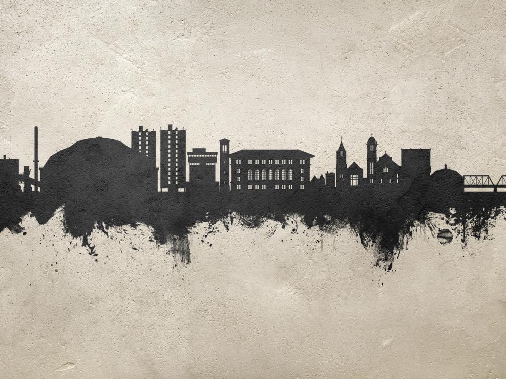 Cedar Falls Iowa Skyline Concrete