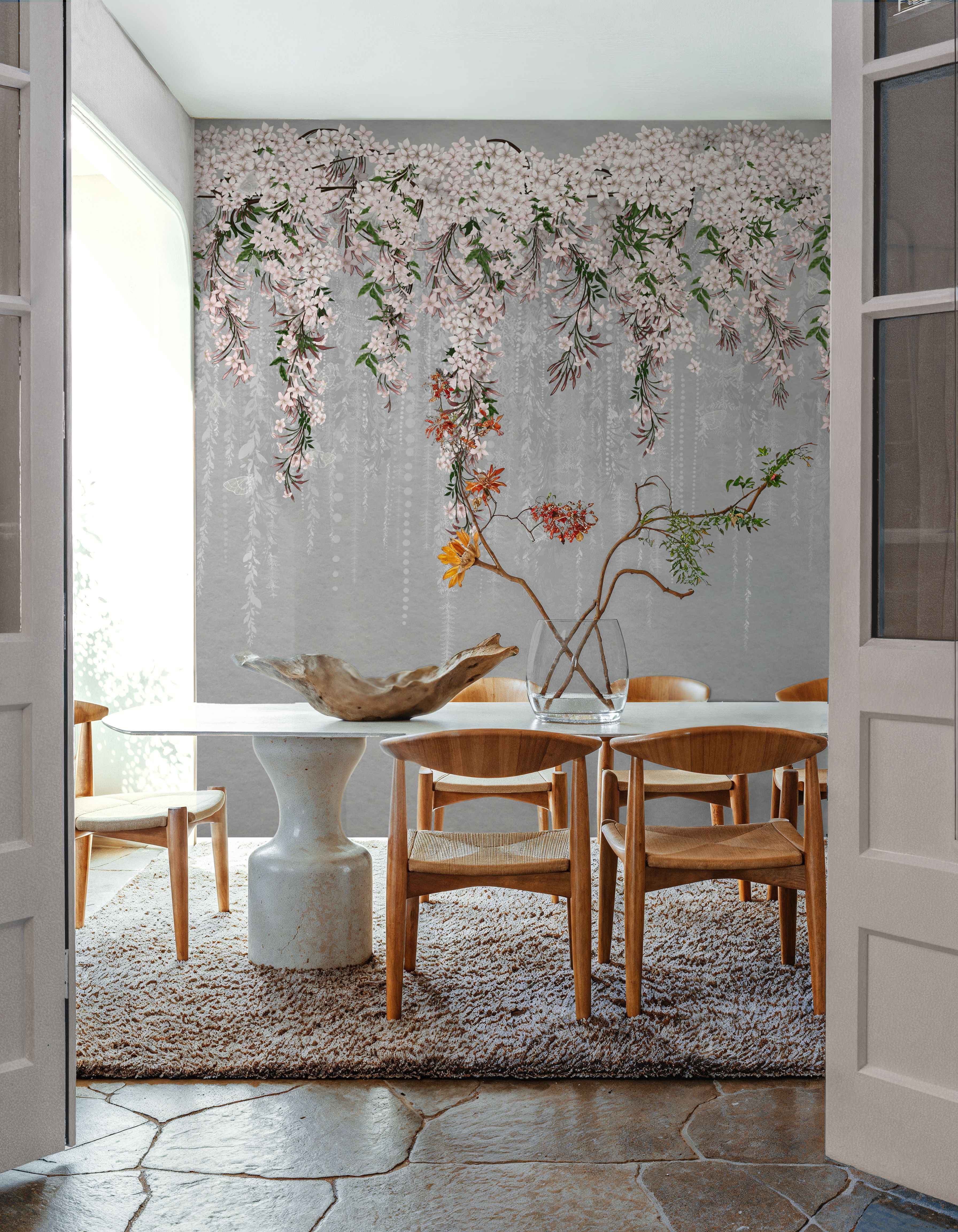 Jasmine Bower Dove Gray