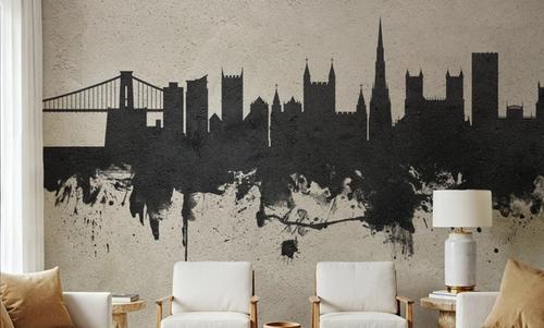 Bristol England Skyline Concrete