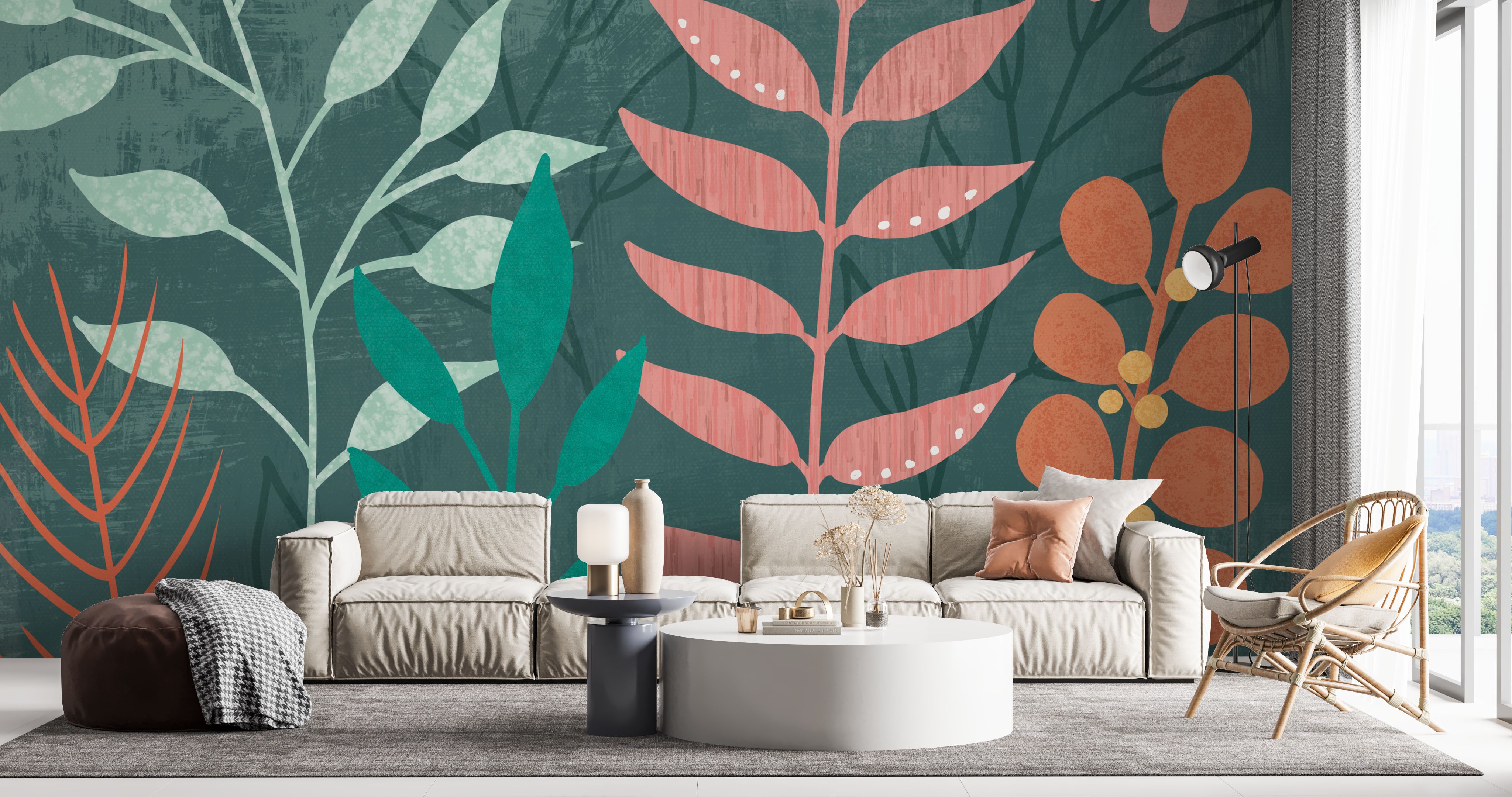 Fresh Petals III premium wallpaper mural | Wallism | A creative ...