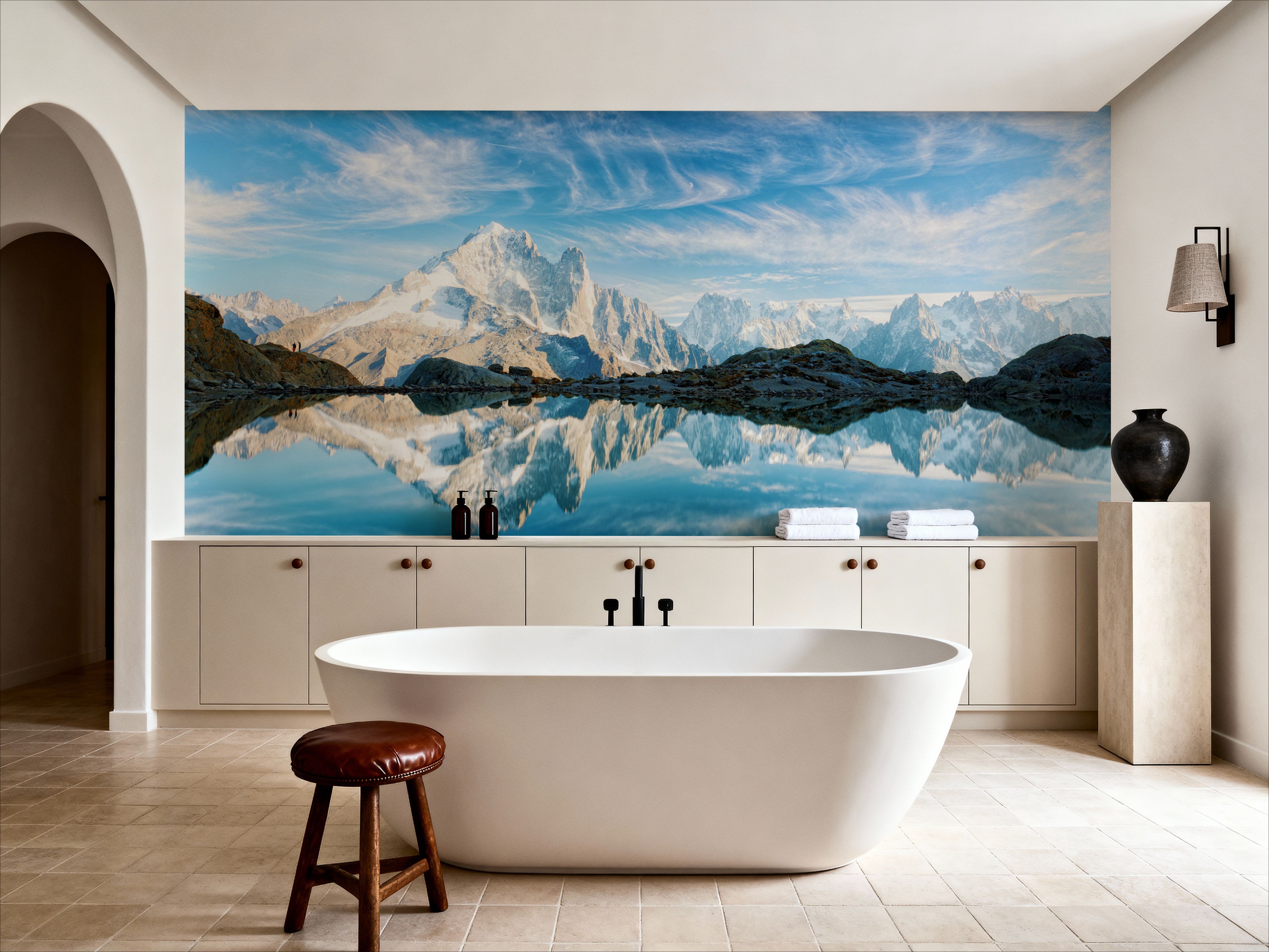 Sunny day on Lac Blanc