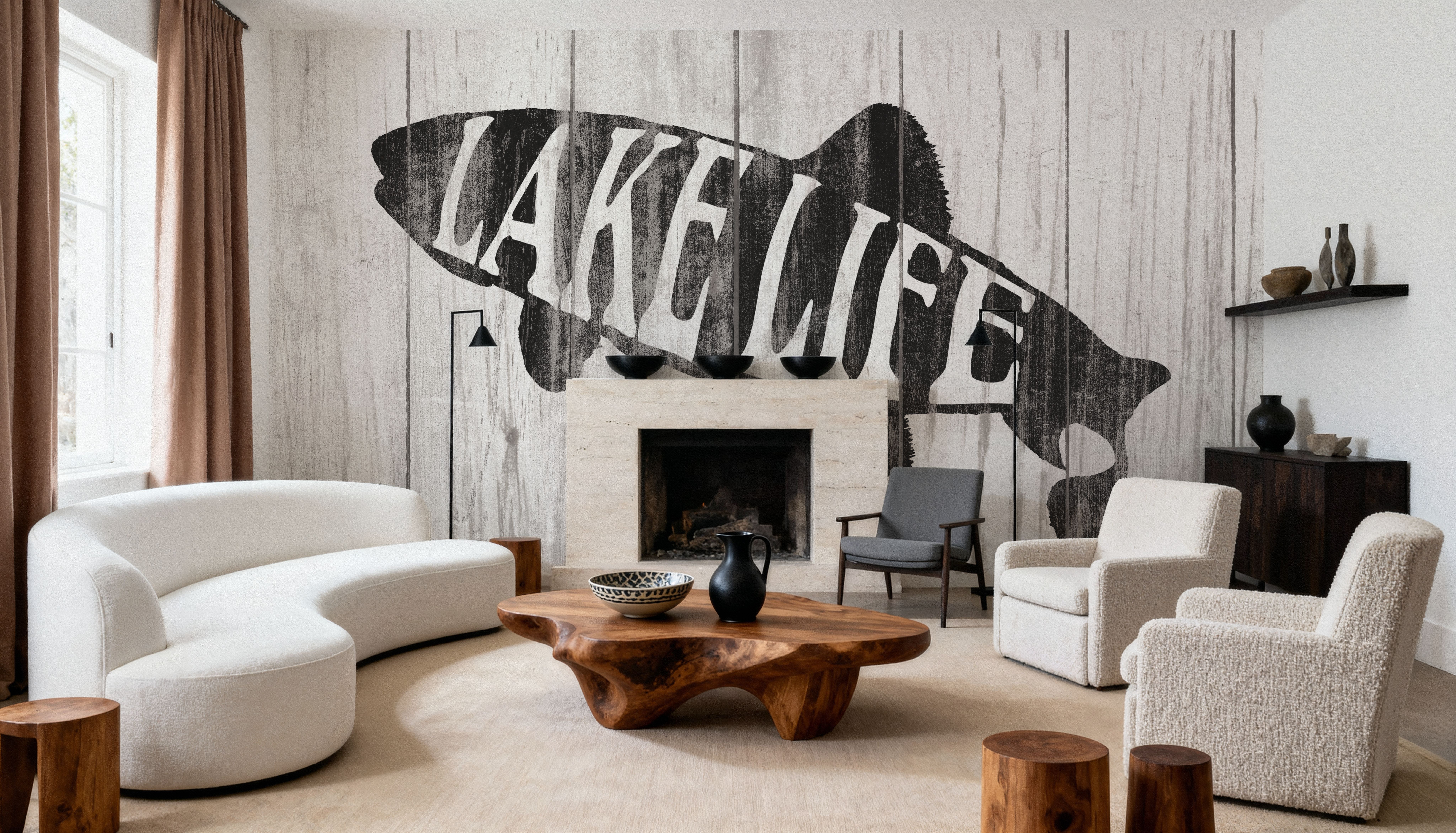 Lake Life, Wallpaper